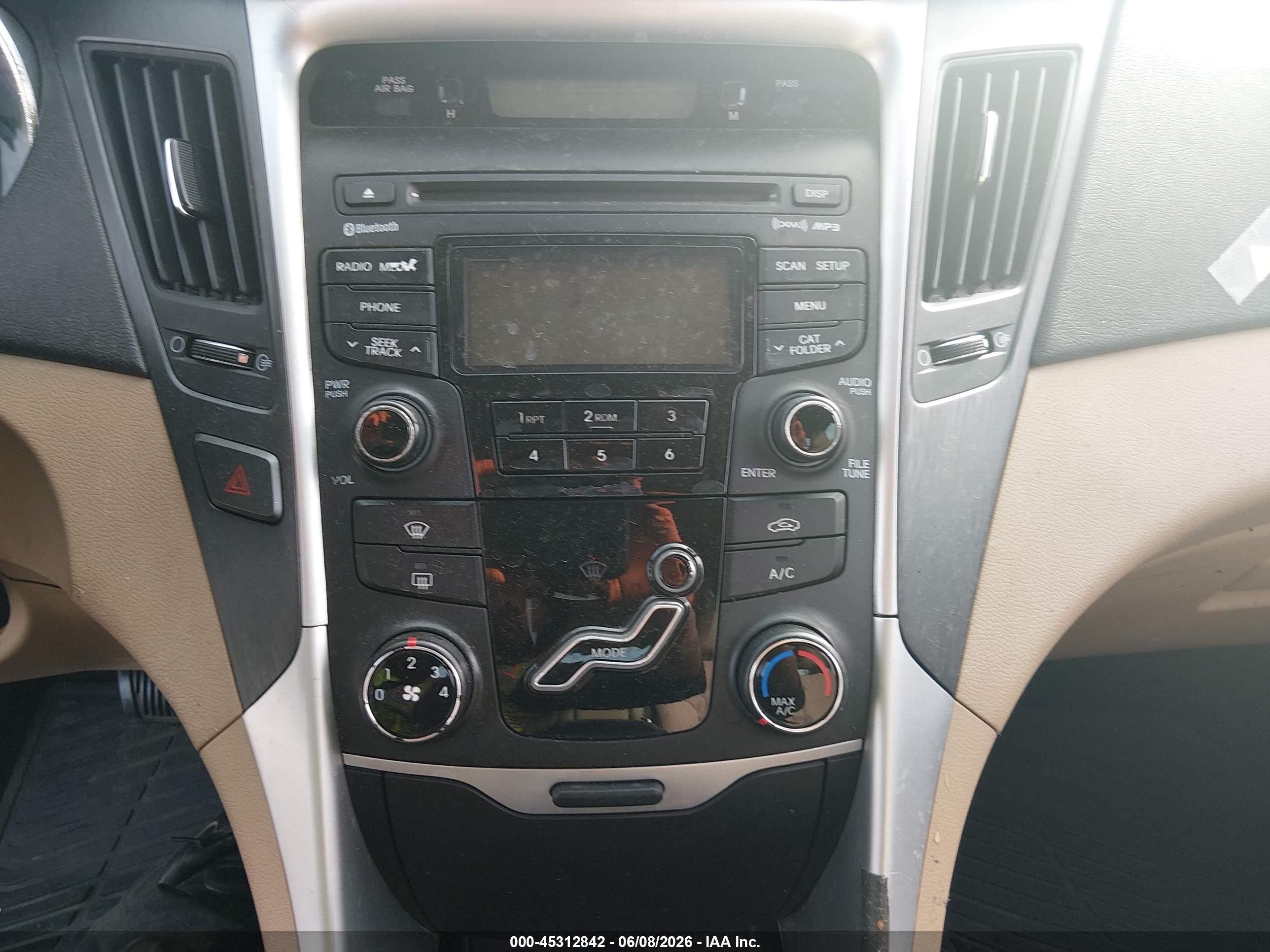 2012 Hyundai Sonata Gls Red vin: 5NPEB4AC3CH418043