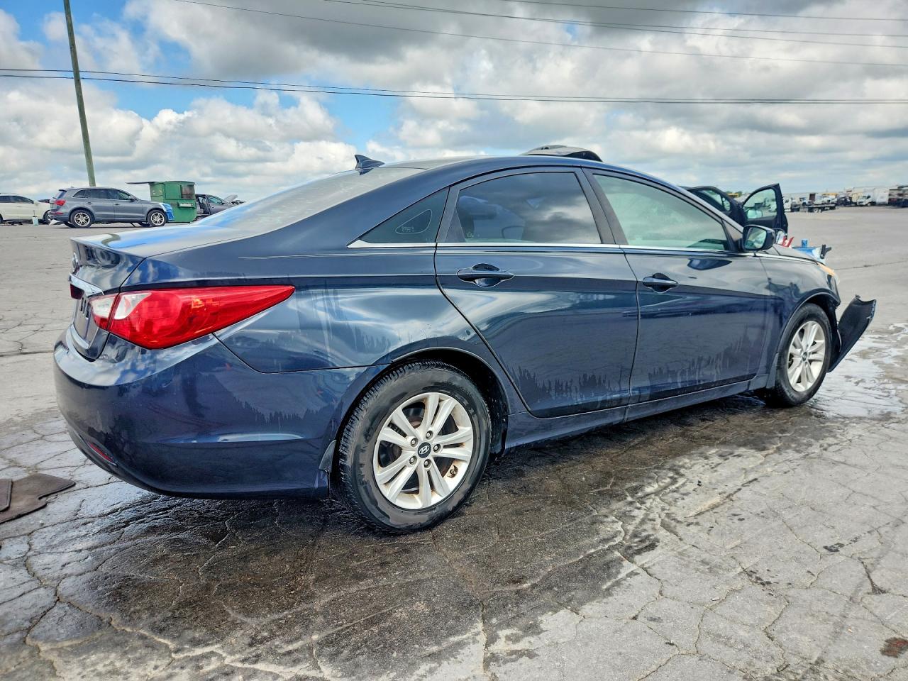 2012 Hyundai Sonata Gls Black vin: 5NPEB4AC3CH418852