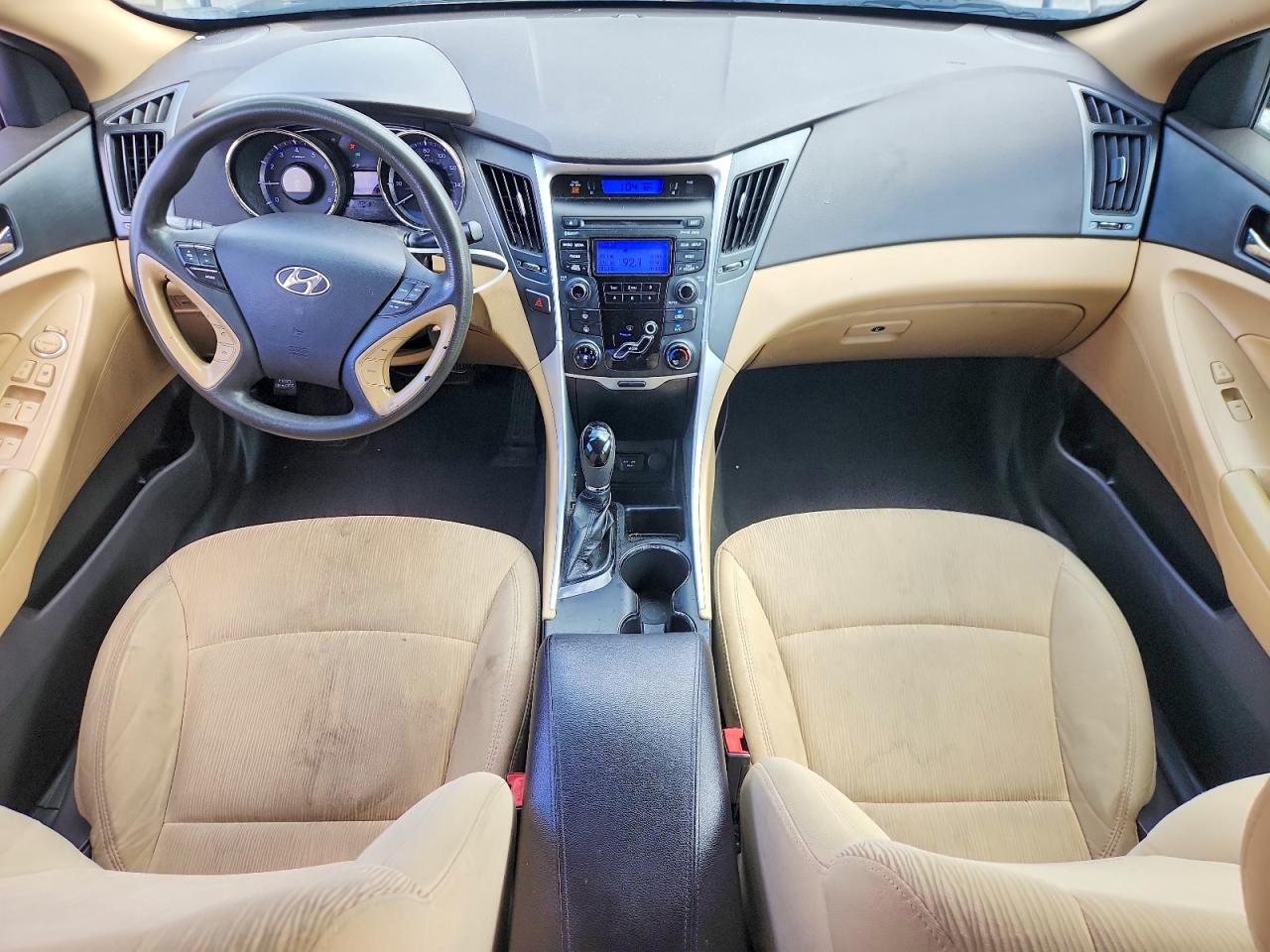 2012 Hyundai Sonata Gls Black vin: 5NPEB4AC3CH418852
