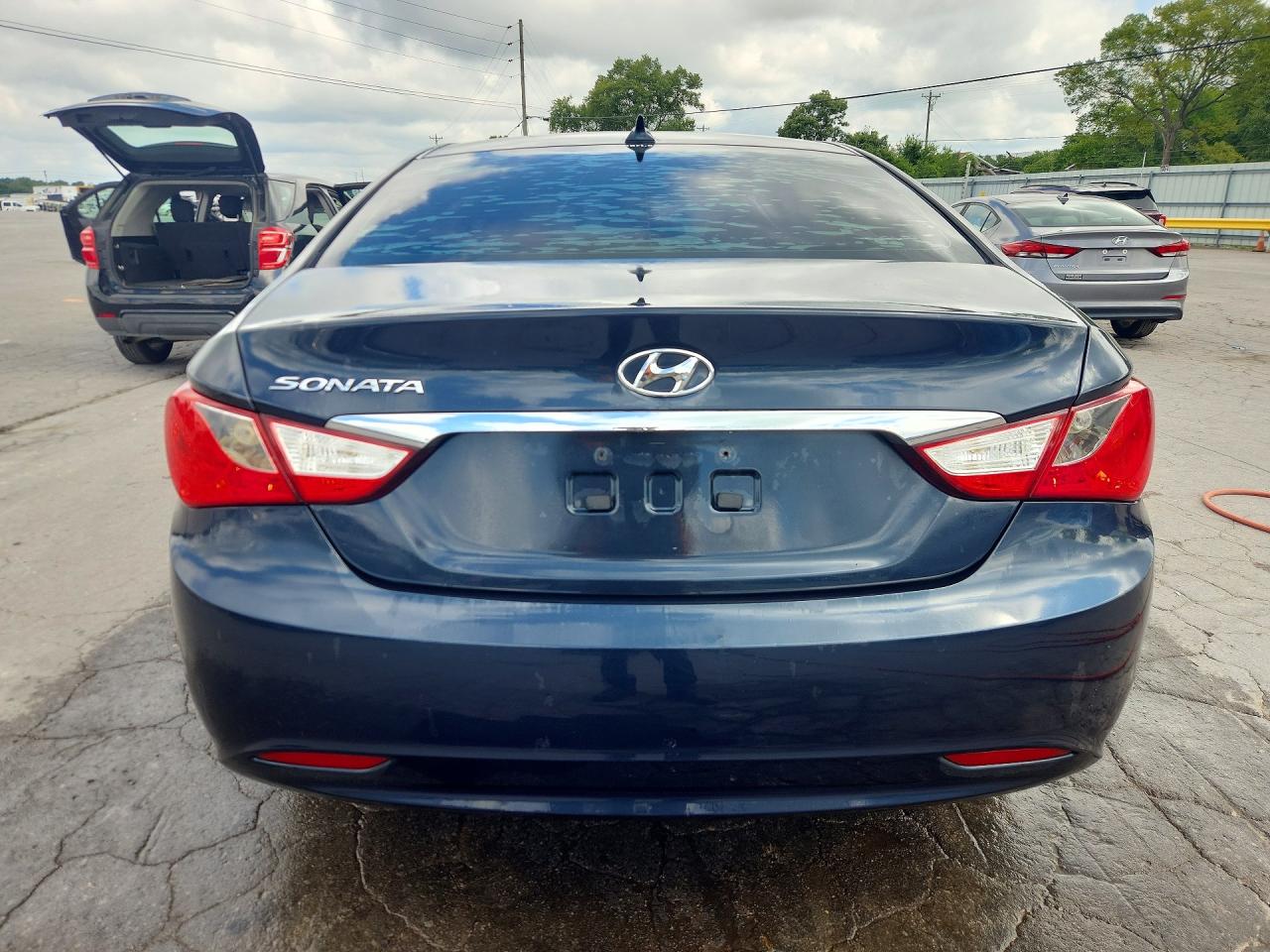 2012 Hyundai Sonata Gls Black vin: 5NPEB4AC3CH418852