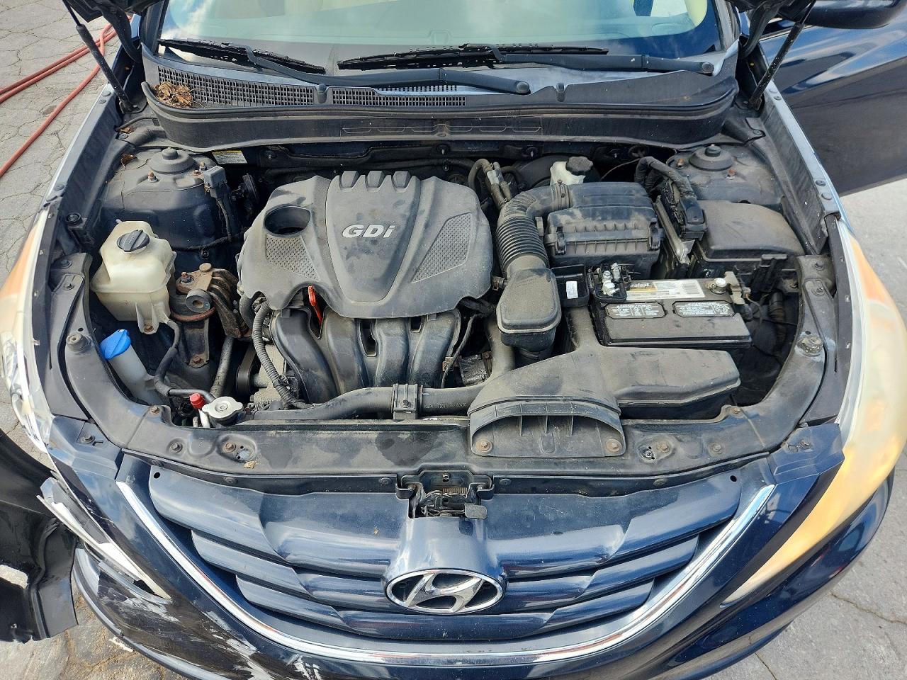 2012 Hyundai Sonata Gls Black vin: 5NPEB4AC3CH418852