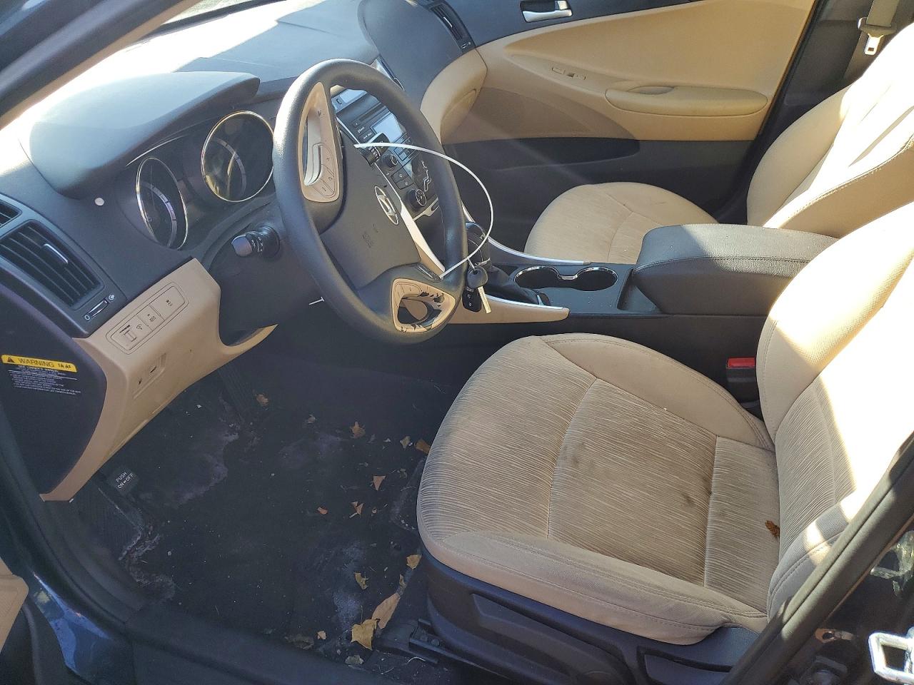 2012 Hyundai Sonata Gls Blue vin: 5NPEB4AC3CH432394
