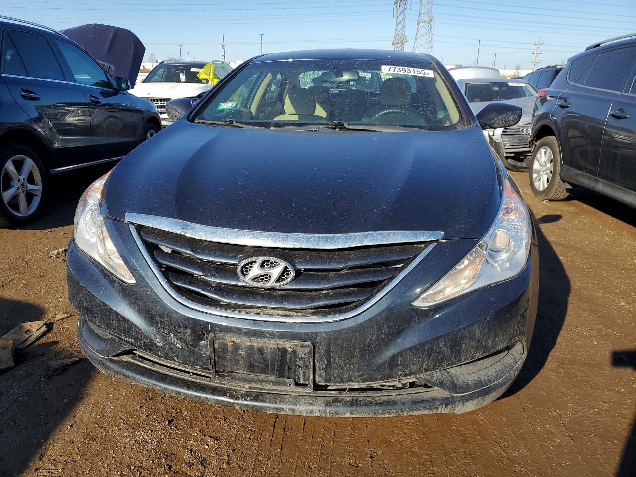 2012 Hyundai Sonata Gls Blue vin: 5NPEB4AC3CH432394