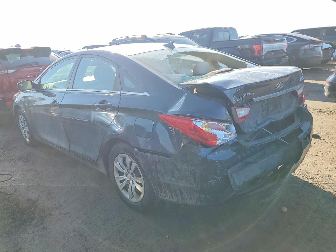 2012 Hyundai Sonata Gls Blue vin: 5NPEB4AC3CH432394