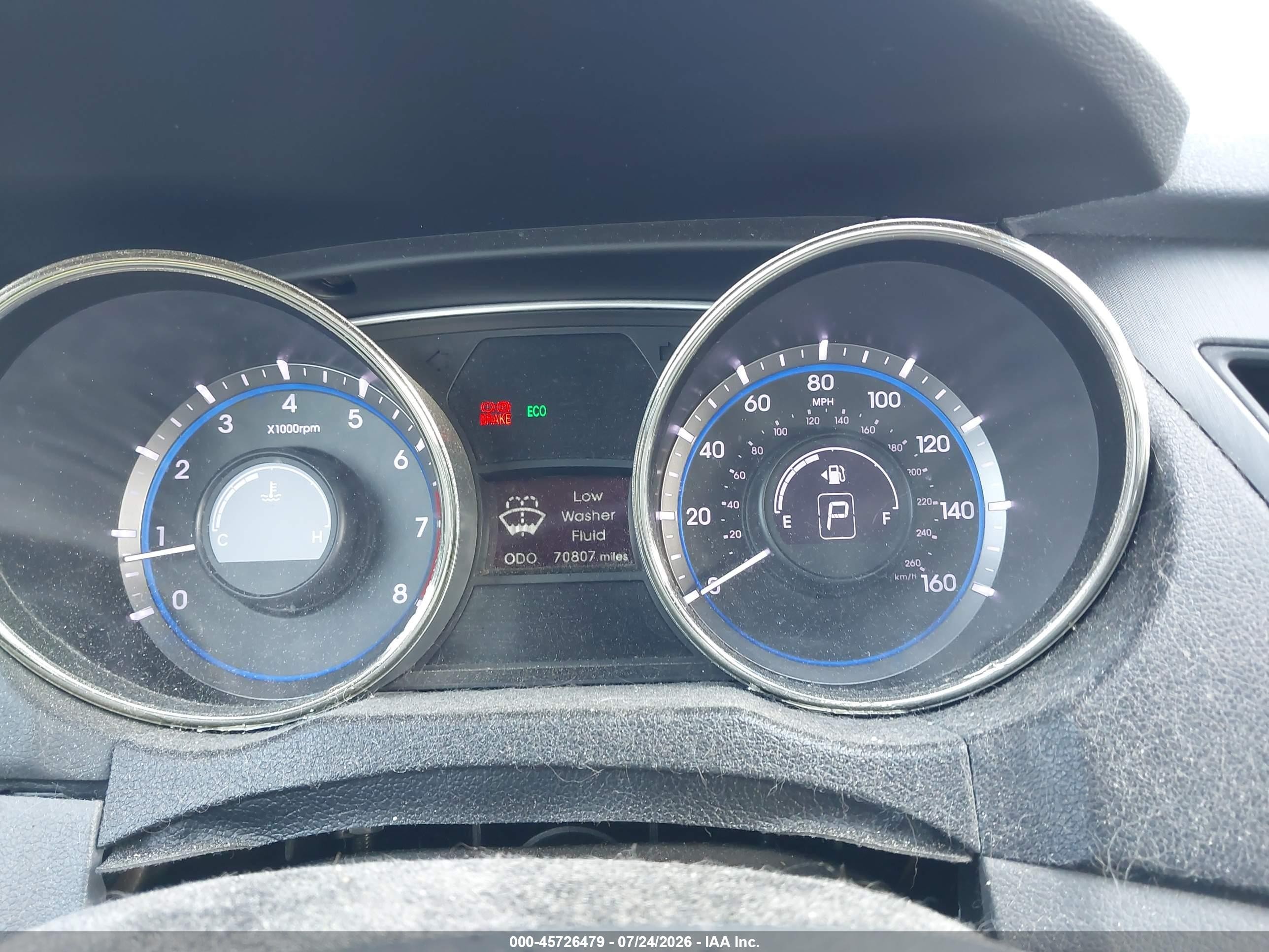 2012 Hyundai Sonata Gls Blue vin: 5NPEB4AC3CH435831