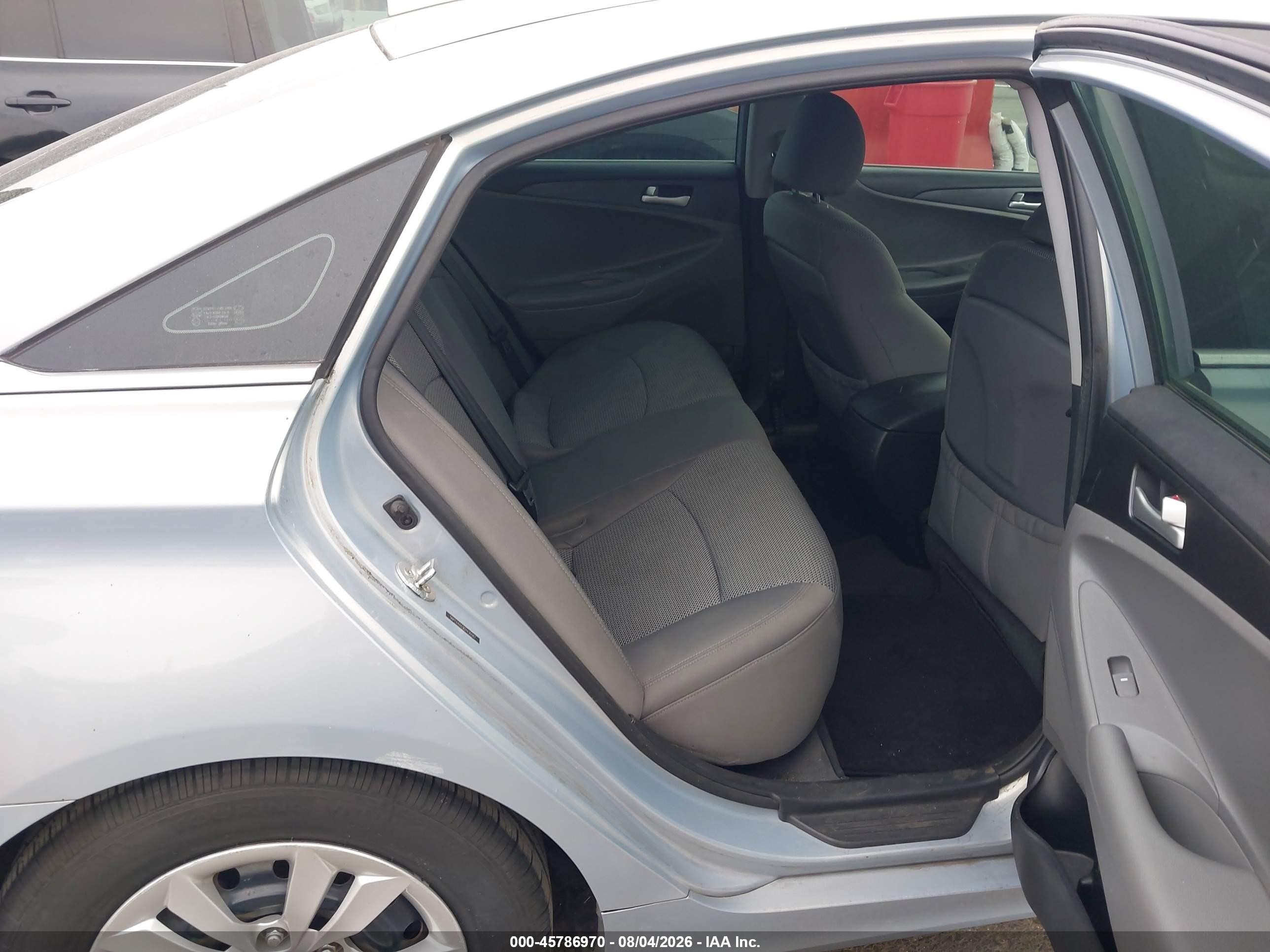 2012 Hyundai Sonata Gls Light Blue vin: 5NPEB4AC3CH436087
