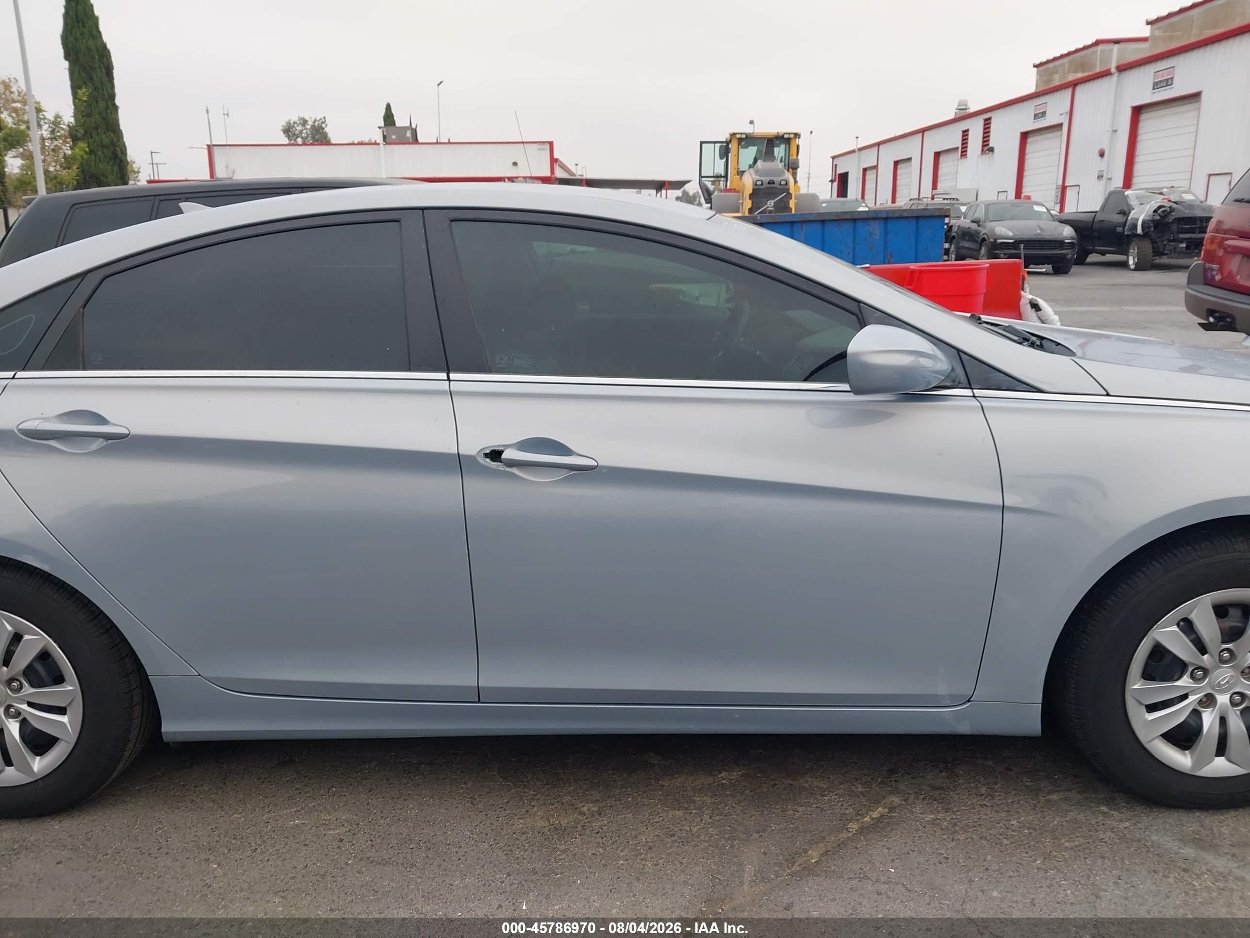 2012 Hyundai Sonata Gls Light Blue vin: 5NPEB4AC3CH436087