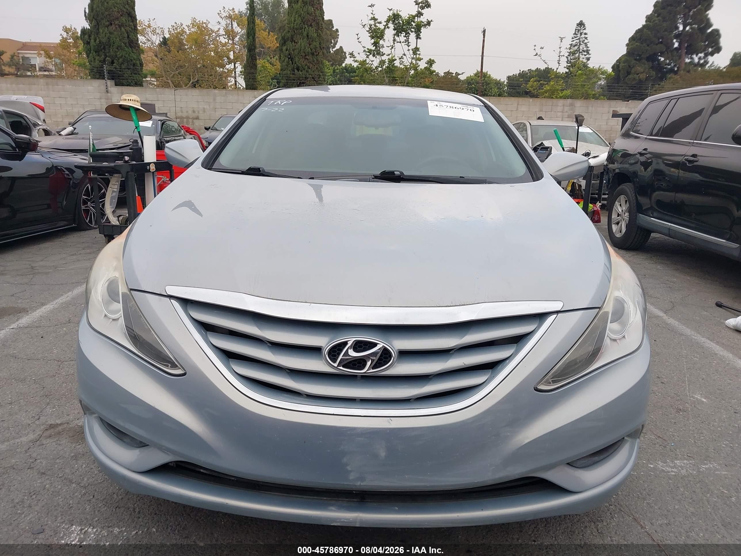 2012 Hyundai Sonata Gls Light Blue vin: 5NPEB4AC3CH436087