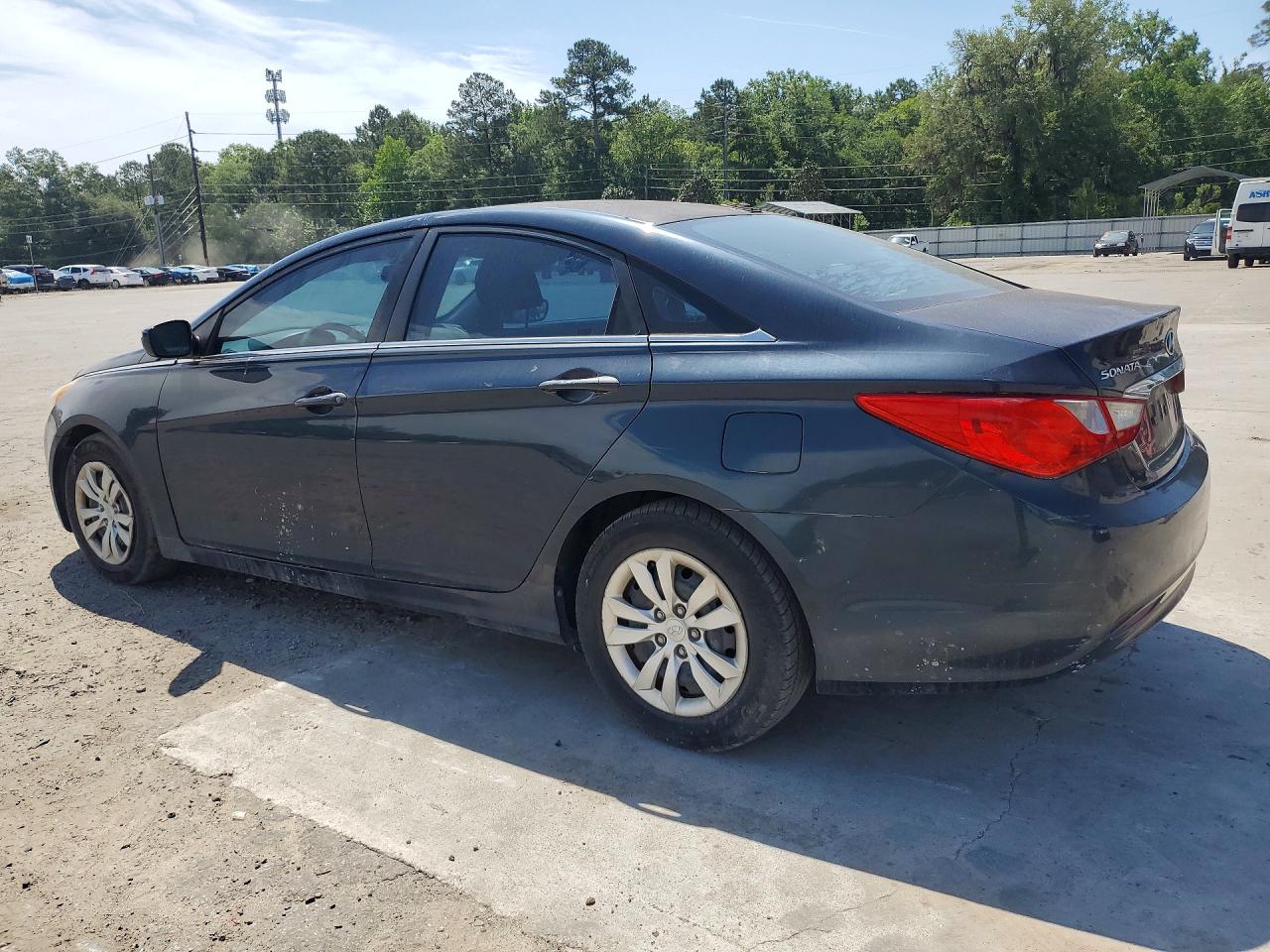 2012 Hyundai Sonata Gls Black vin: 5NPEB4AC3CH452774
