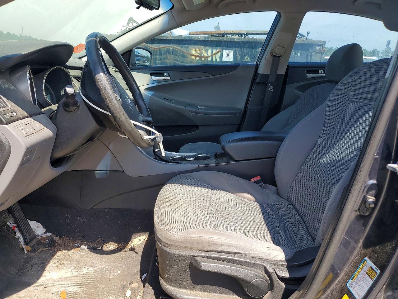 2012 Hyundai Sonata Gls Black vin: 5NPEB4AC3CH452774