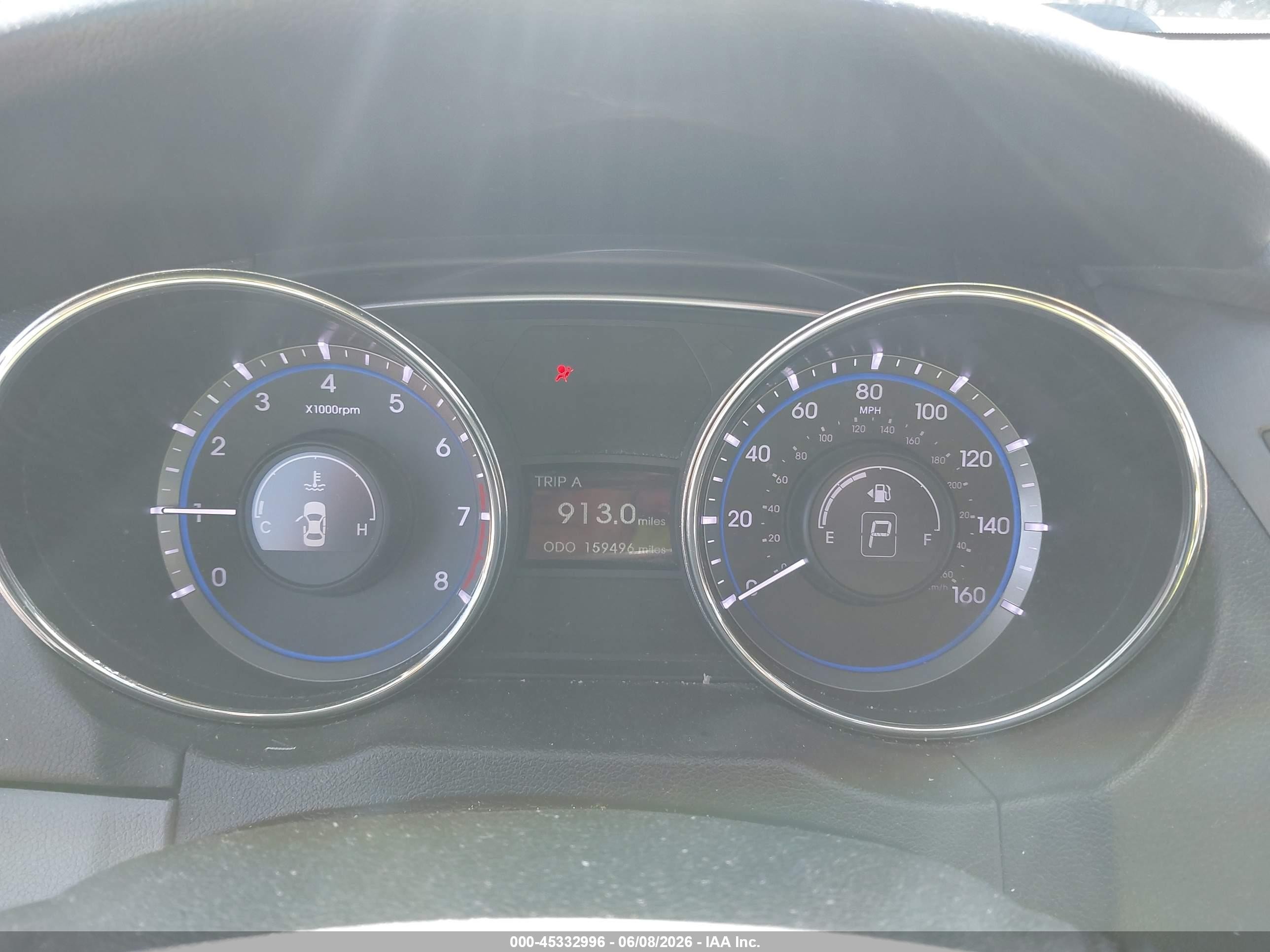 2012 Hyundai Sonata Gls Blue vin: 5NPEB4AC3CH456436