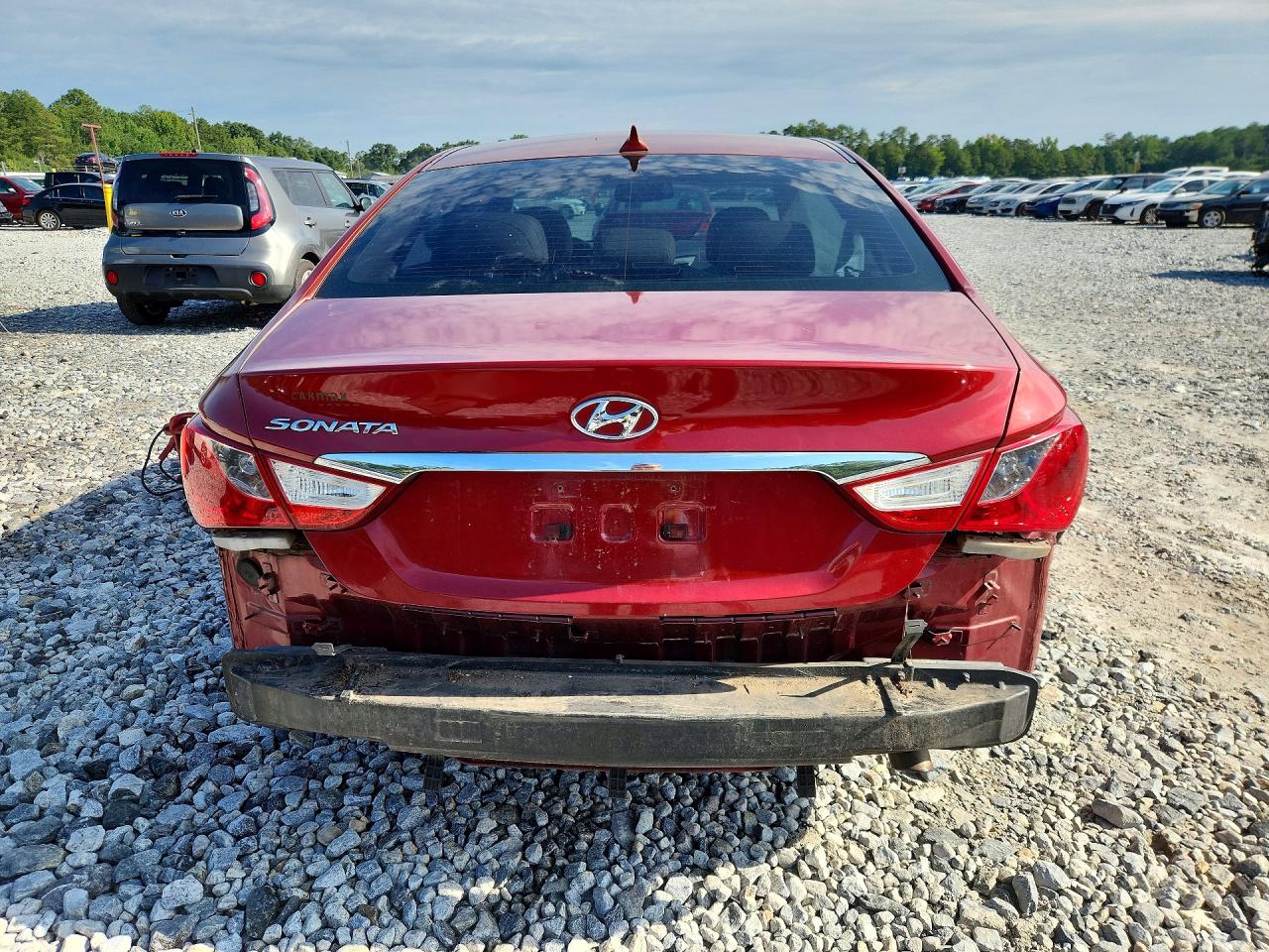 2012 Hyundai Sonata Gls Maroon vin: 5NPEB4AC3CH456582