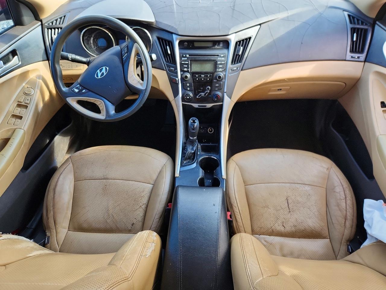 2012 Hyundai Sonata Gls Maroon vin: 5NPEB4AC3CH456582