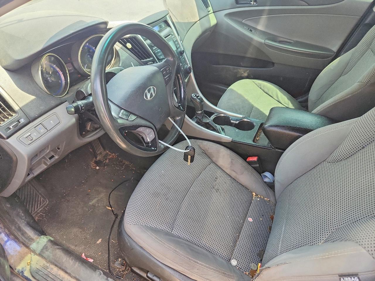 2012 Hyundai Sonata Gls Blue vin: 5NPEB4AC3CH467923