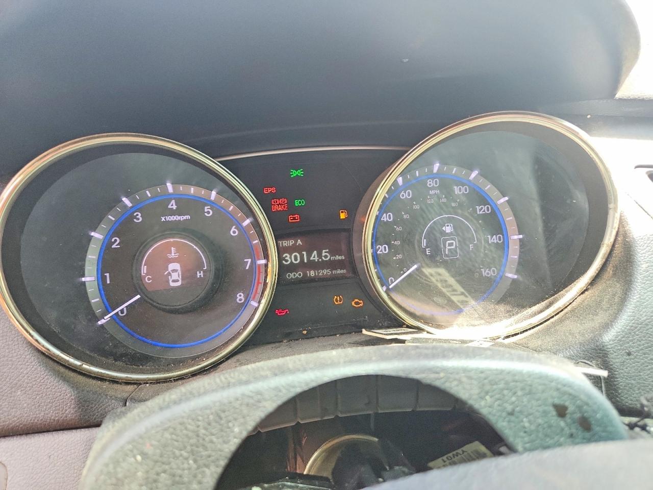 2012 Hyundai Sonata Gls Blue vin: 5NPEB4AC3CH467923