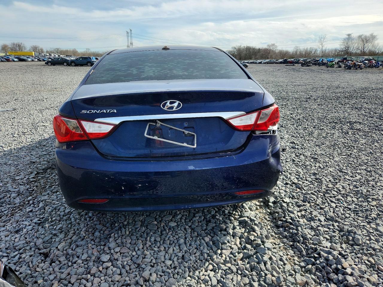2012 Hyundai Sonata Gls Blue vin: 5NPEB4AC3CH467923