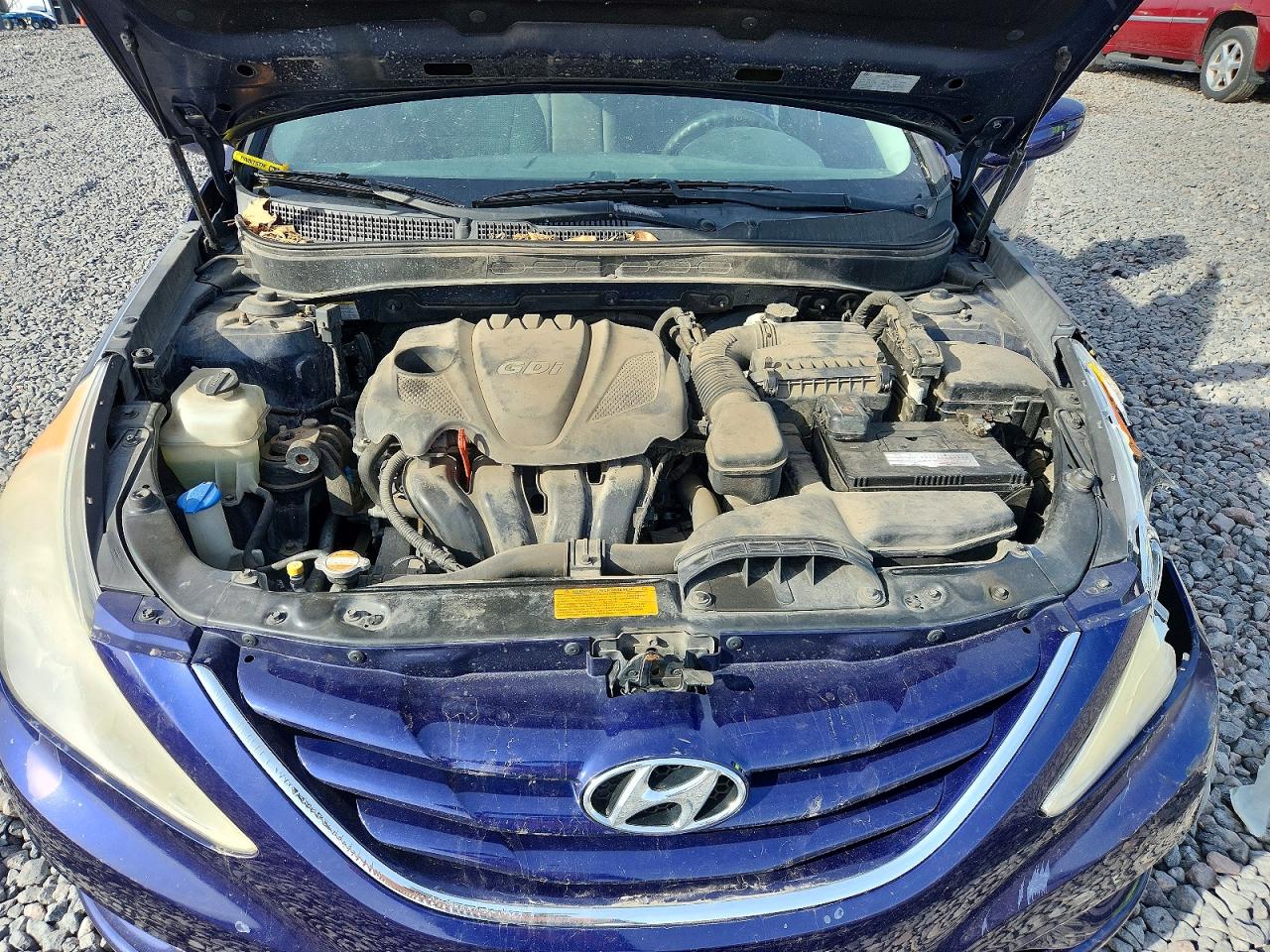 2012 Hyundai Sonata Gls Blue vin: 5NPEB4AC3CH467923