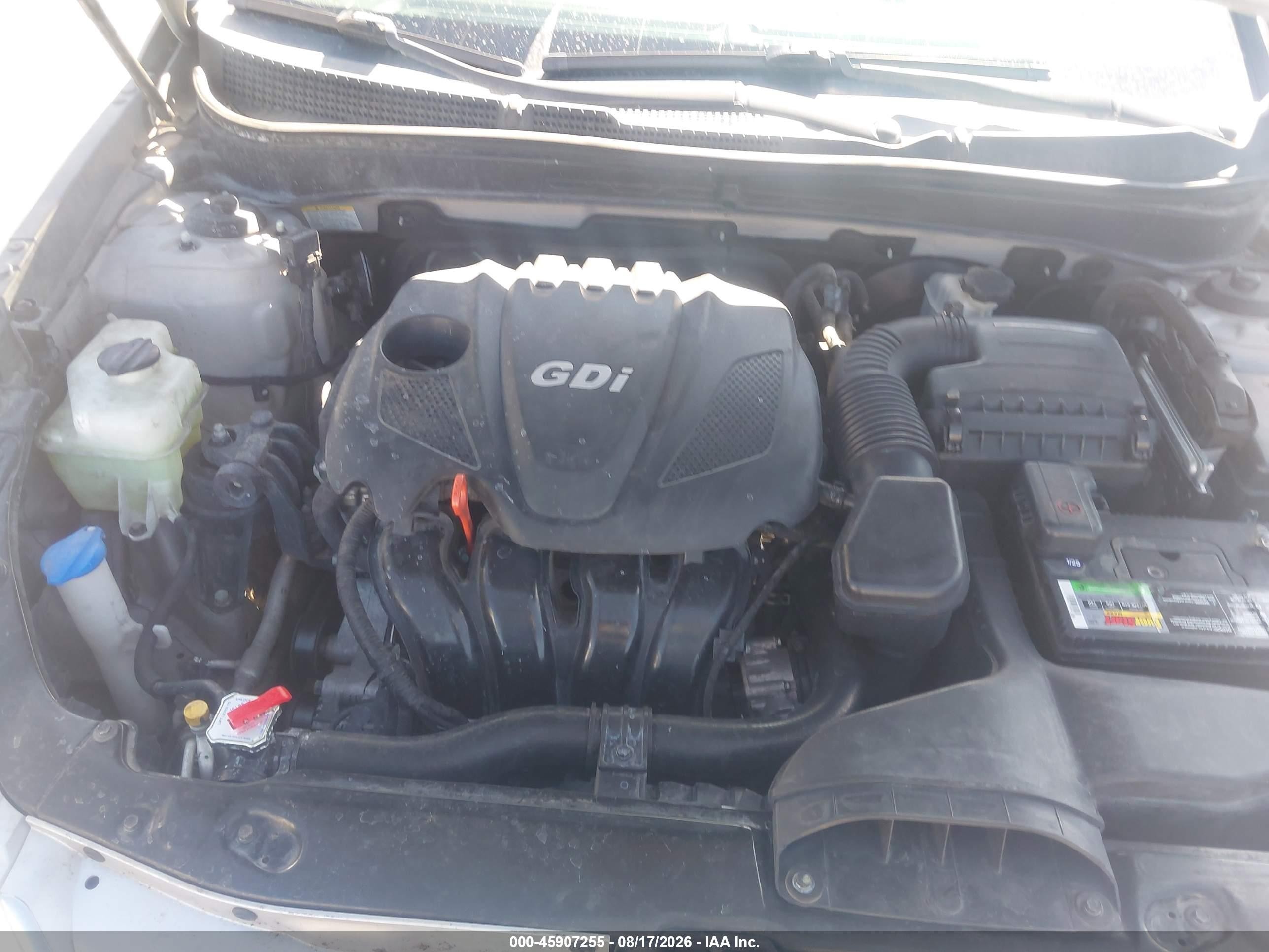 2012 Hyundai Sonata Gls Silver vin: 5NPEB4AC3CH477075