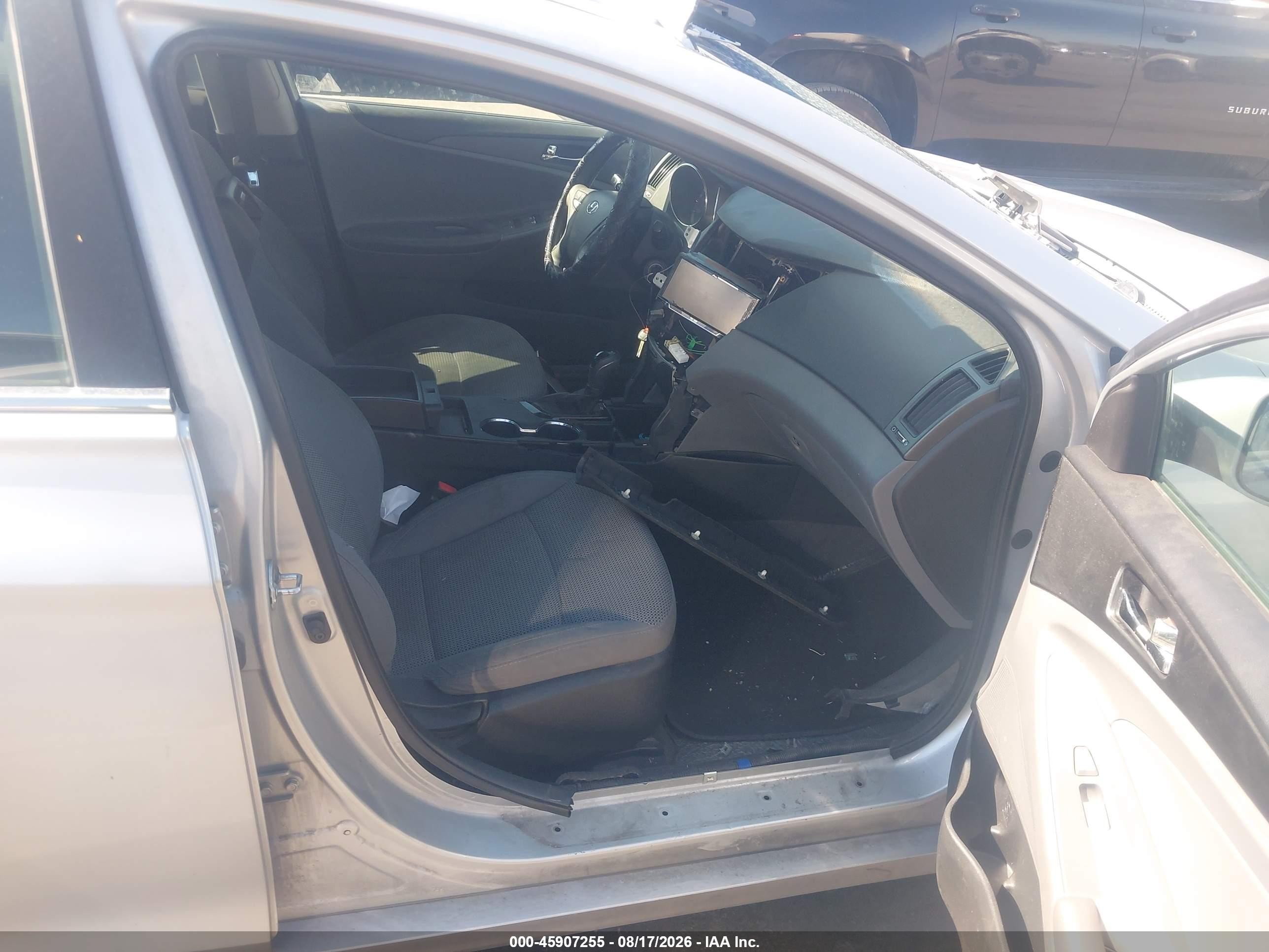 2012 Hyundai Sonata Gls Silver vin: 5NPEB4AC3CH477075