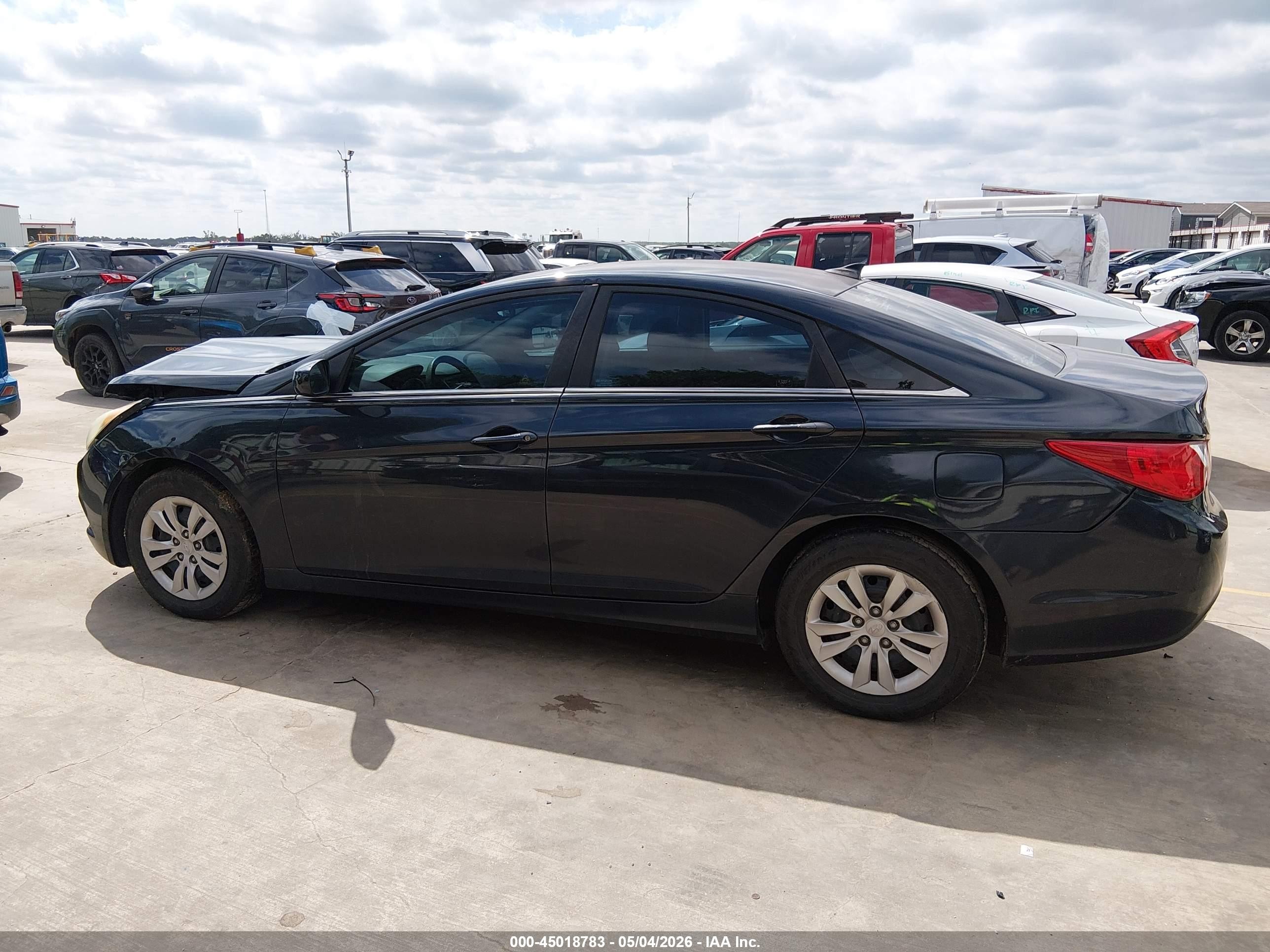 2012 Hyundai Sonata Gls Navy vin: 5NPEB4AC3CH478145