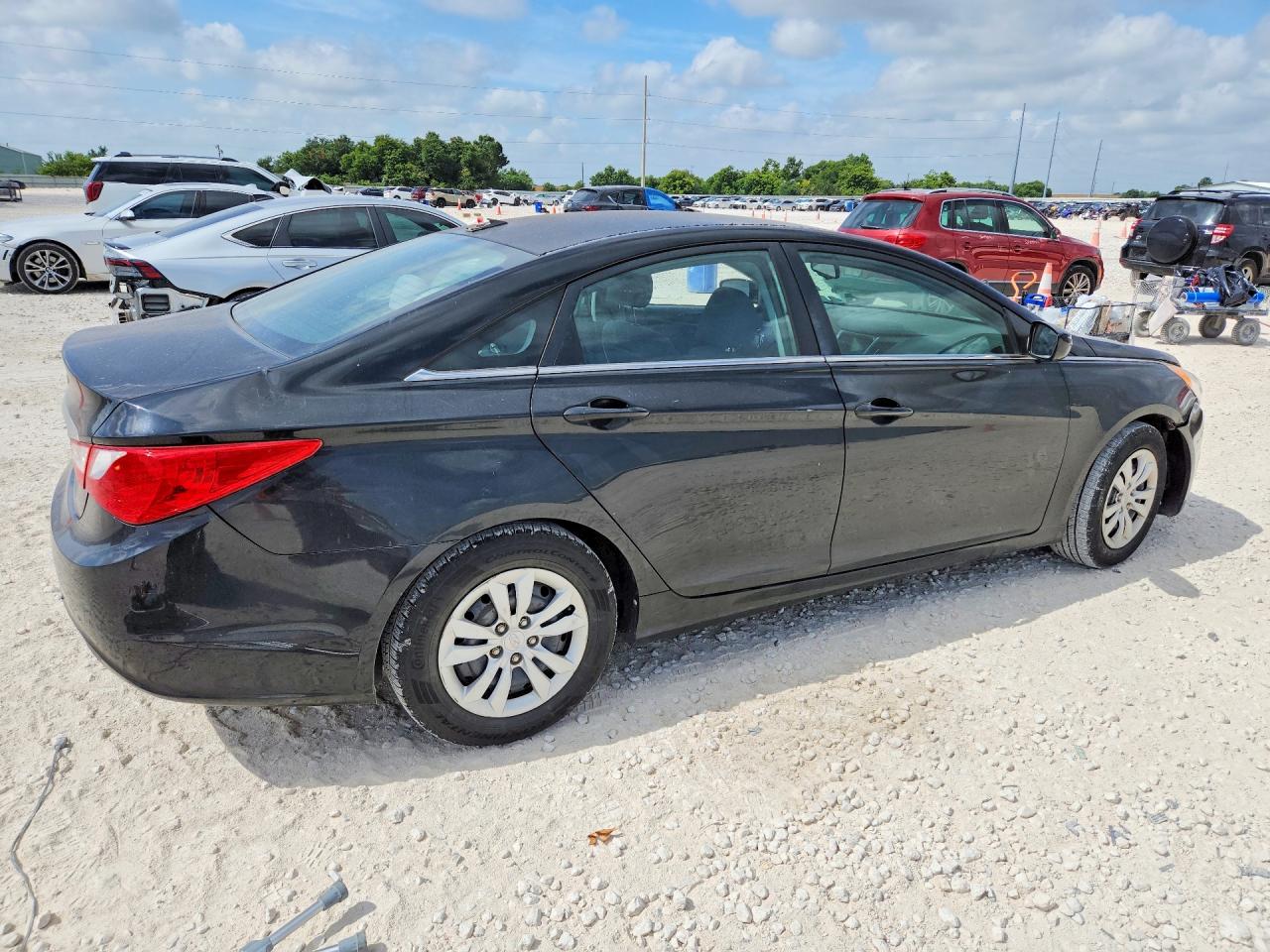 2012 Hyundai Sonata Gls Black vin: 5NPEB4AC3CH484768