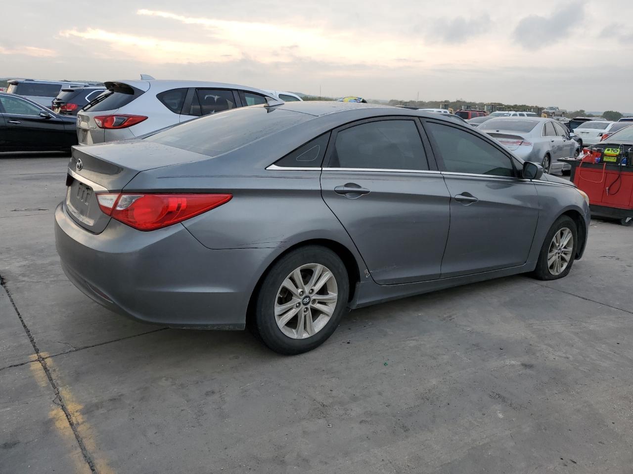 2012 Hyundai Sonata Gls Gray vin: 5NPEB4AC3CH494779