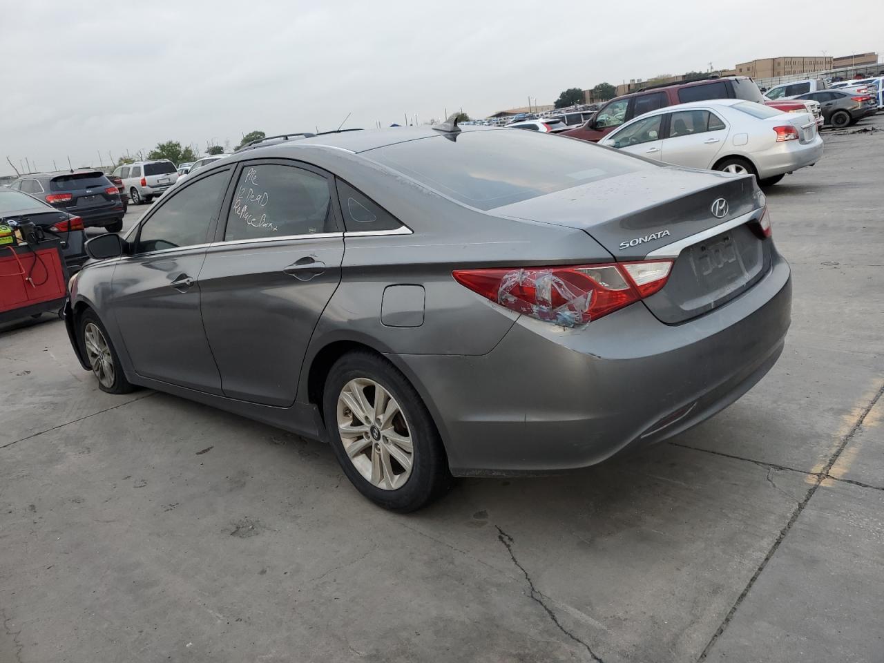 2012 Hyundai Sonata Gls Gray vin: 5NPEB4AC3CH494779