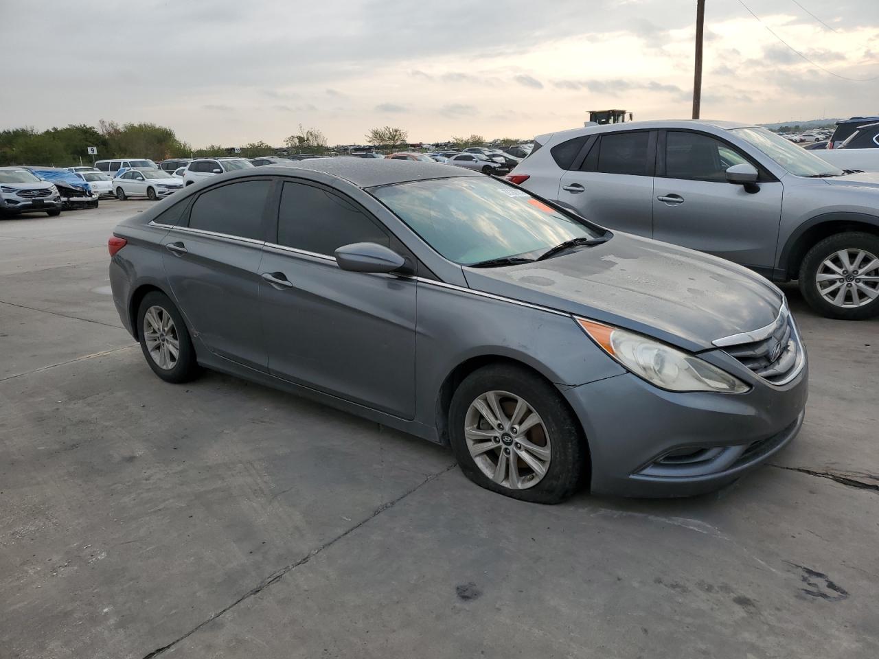 2012 Hyundai Sonata Gls Gray vin: 5NPEB4AC3CH494779