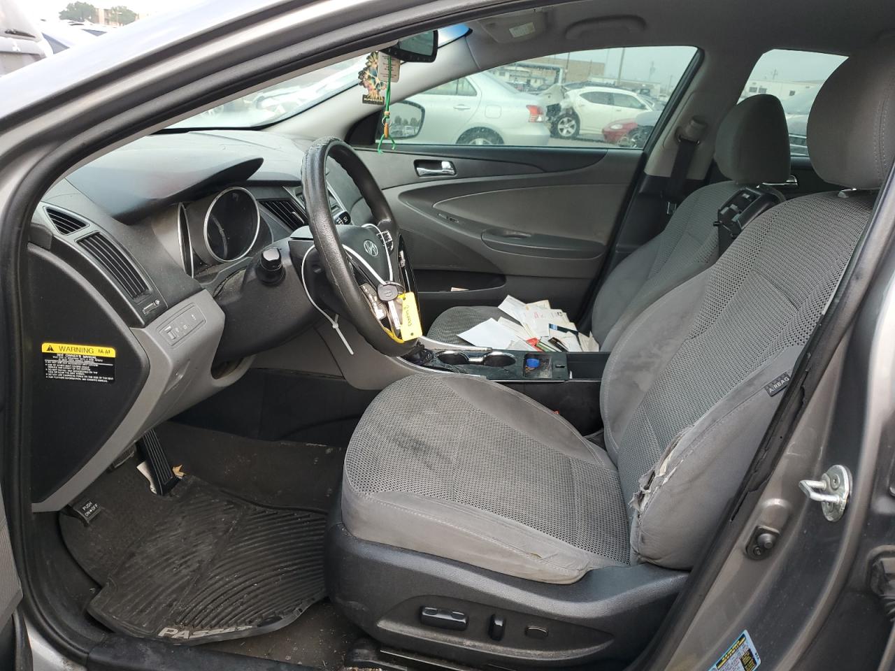 2012 Hyundai Sonata Gls Gray vin: 5NPEB4AC3CH494779