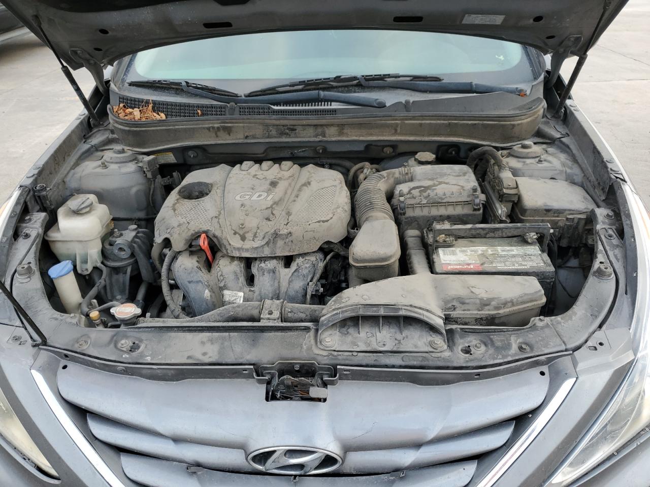 2012 Hyundai Sonata Gls Gray vin: 5NPEB4AC3CH494779