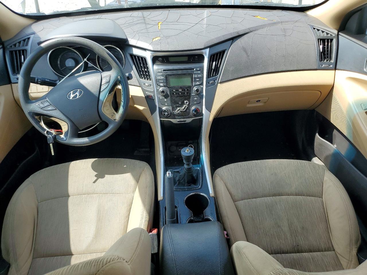 2012 Hyundai Sonata Gls White vin: 5NPEB4AC3CH496175