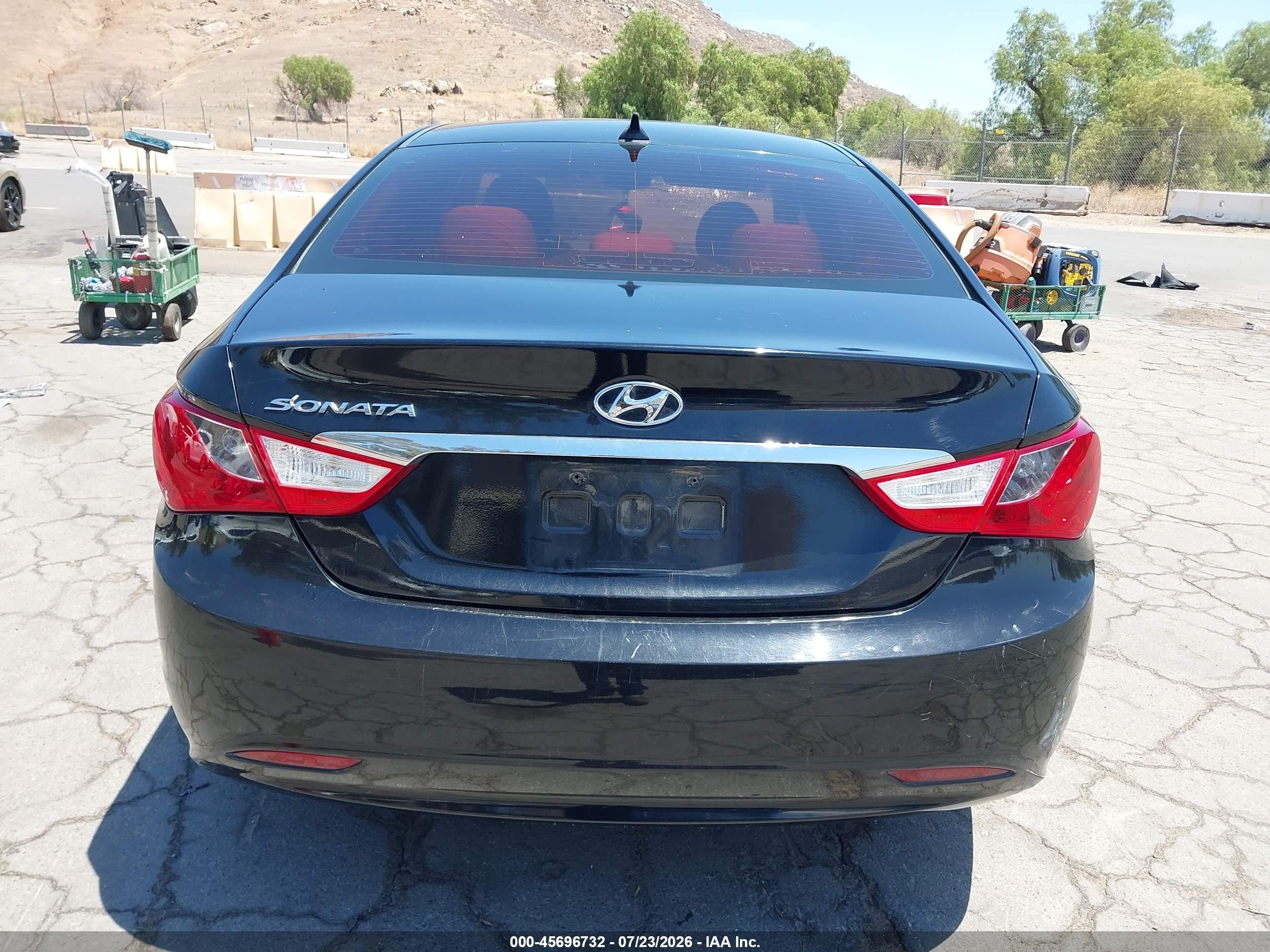 2012 Hyundai Sonata Gls Black vin: 5NPEB4AC3CH496838