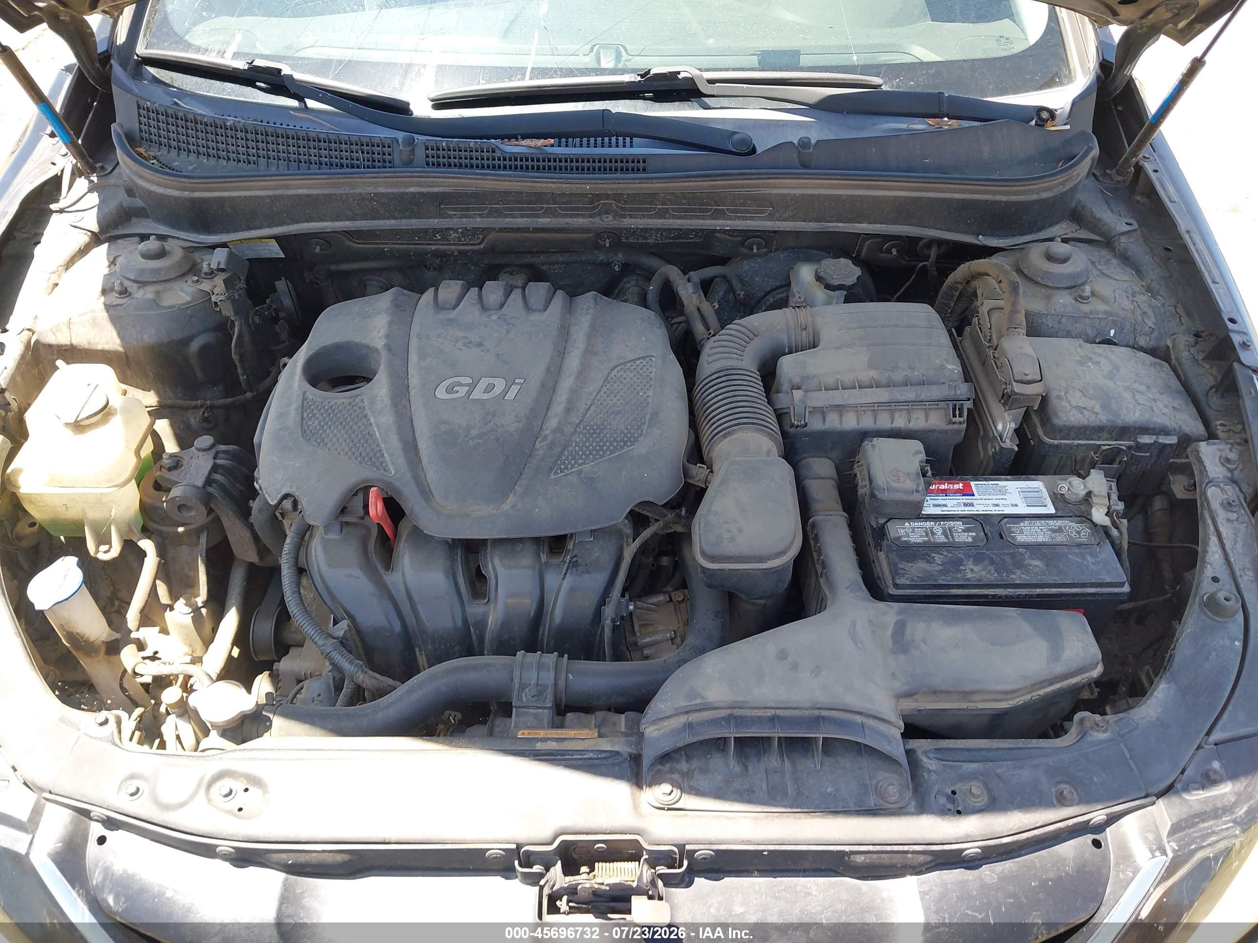 2012 Hyundai Sonata Gls Black vin: 5NPEB4AC3CH496838