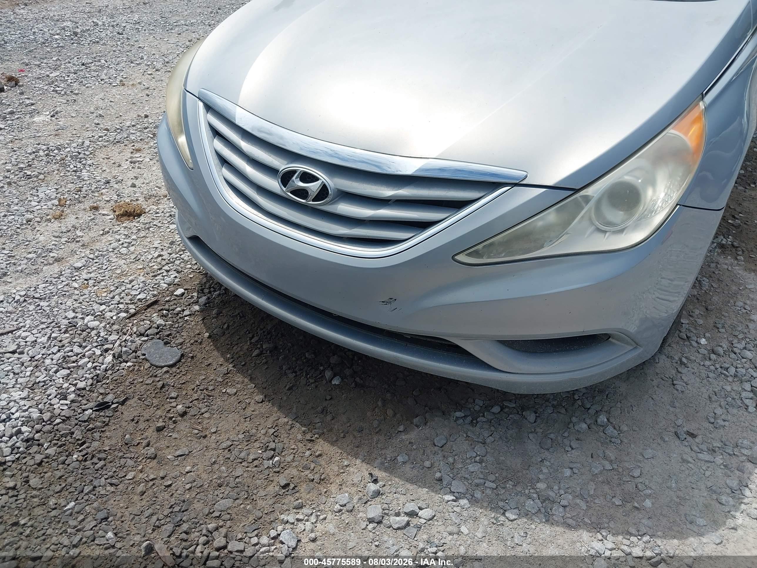 2012 Hyundai Sonata Gls Blue vin: 5NPEB4AC3CH501245