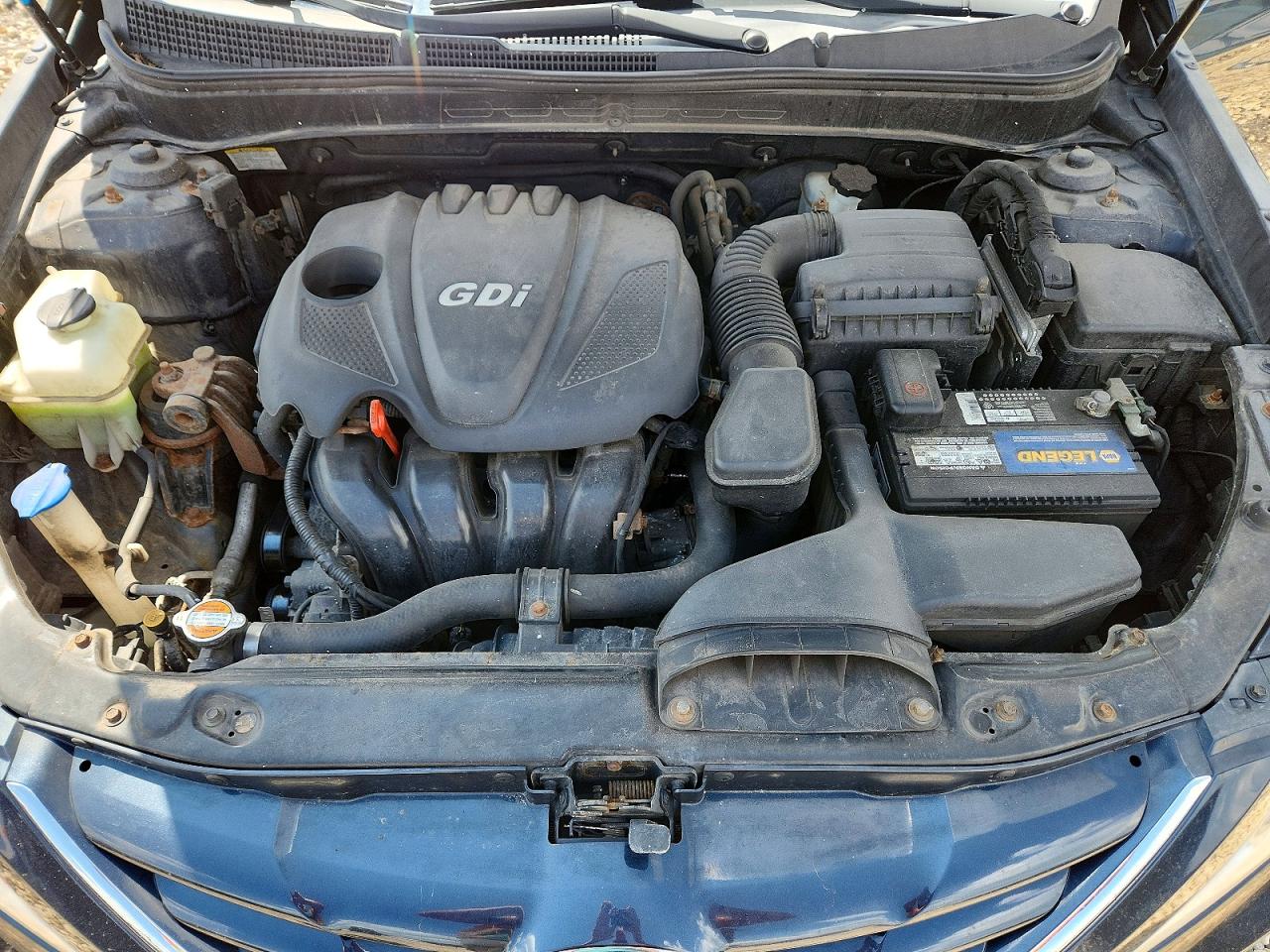 2012 Hyundai Sonata Gls Blue vin: 5NPEB4AC3CH501519