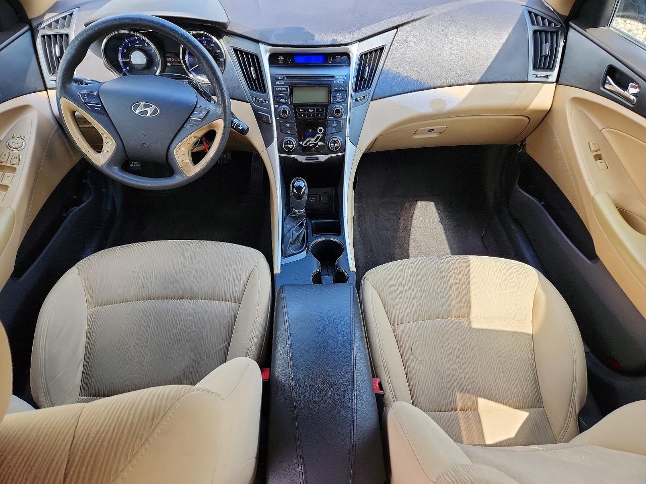 2012 Hyundai Sonata Gls Blue vin: 5NPEB4AC3CH501519