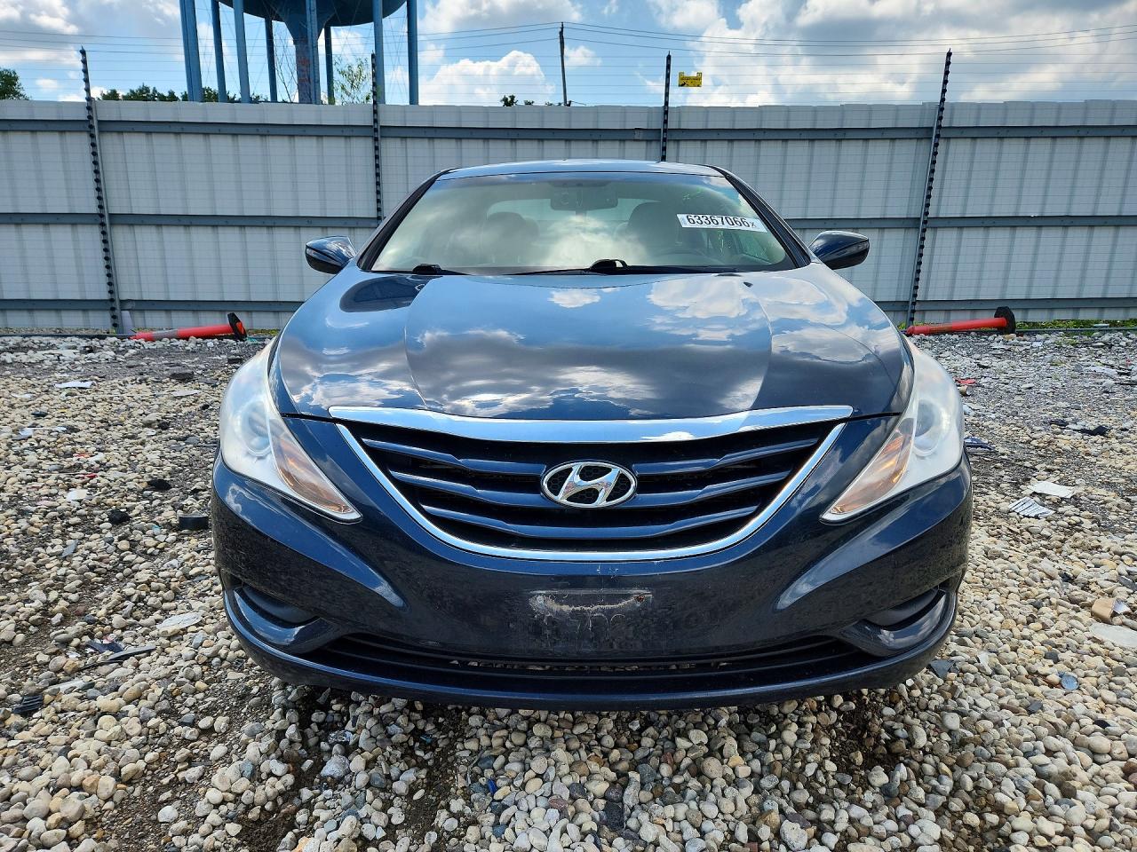 2012 Hyundai Sonata Gls Blue vin: 5NPEB4AC3CH501519