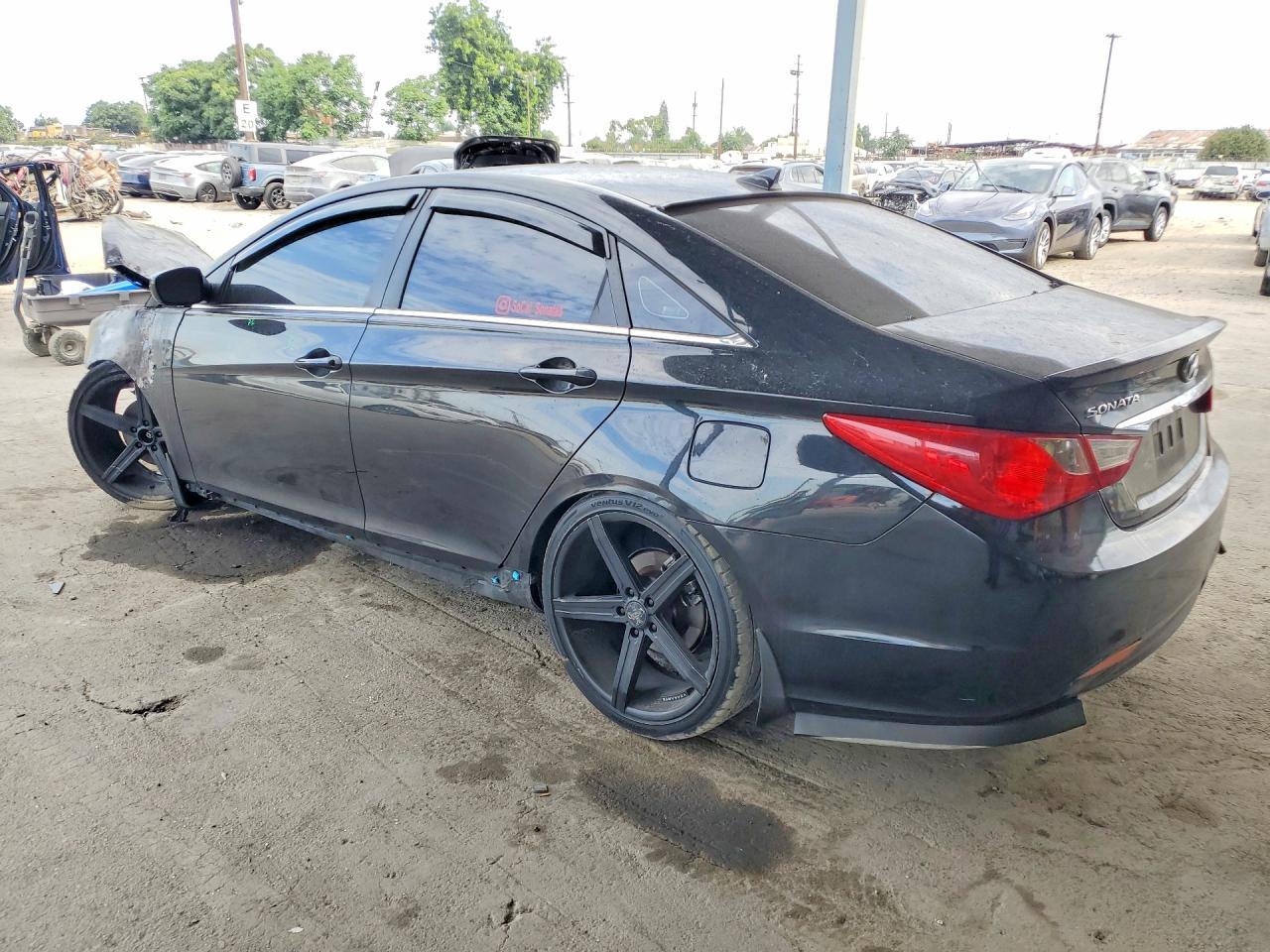 2012 Hyundai Sonata Gls Black vin: 5NPEB4AC3CH502783