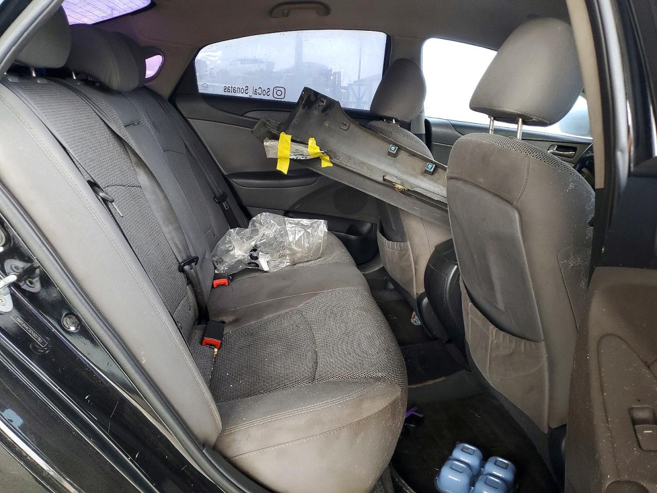 2012 Hyundai Sonata Gls Black vin: 5NPEB4AC3CH502783