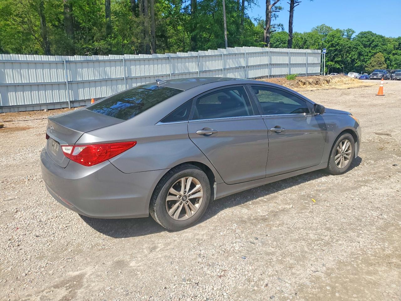 2013 Hyundai Sonata Gls Серый vin: 5NPEB4AC3DH504678