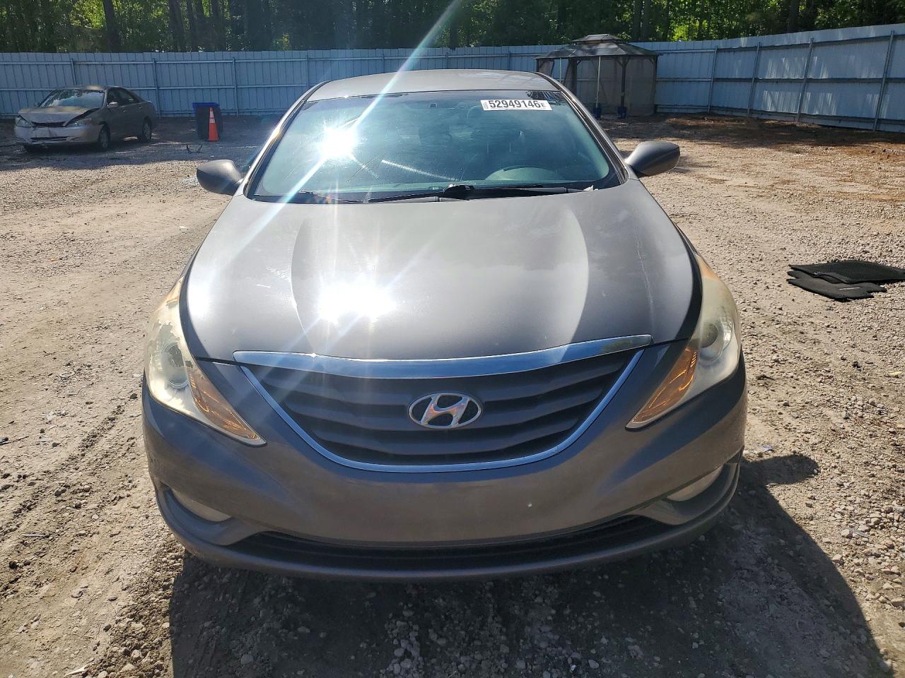2013 Hyundai Sonata Gls Серый vin: 5NPEB4AC3DH504678