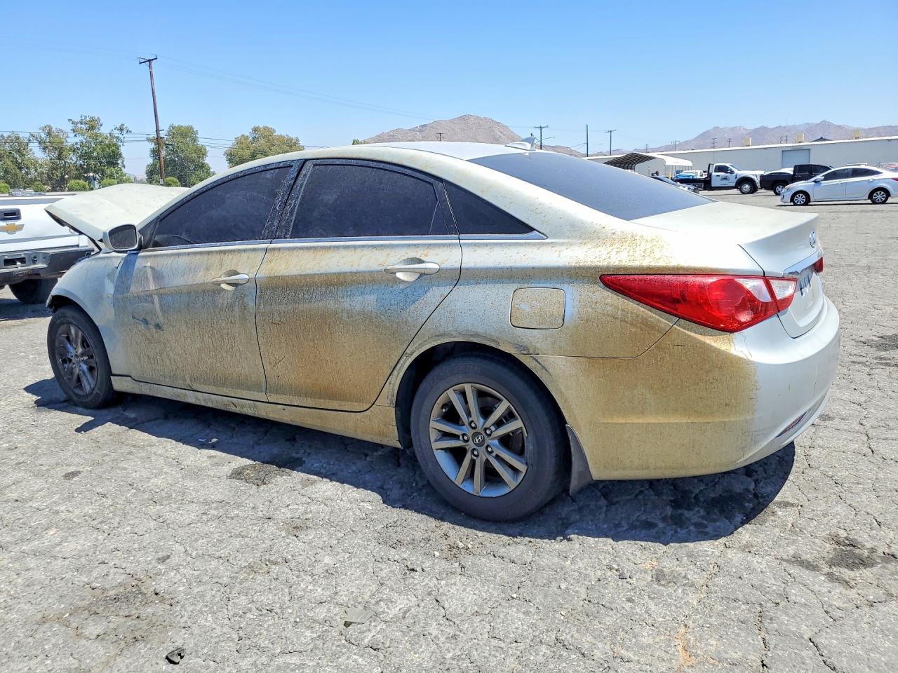 2013 Hyundai Sonata Gls Silver vin: 5NPEB4AC3DH518645