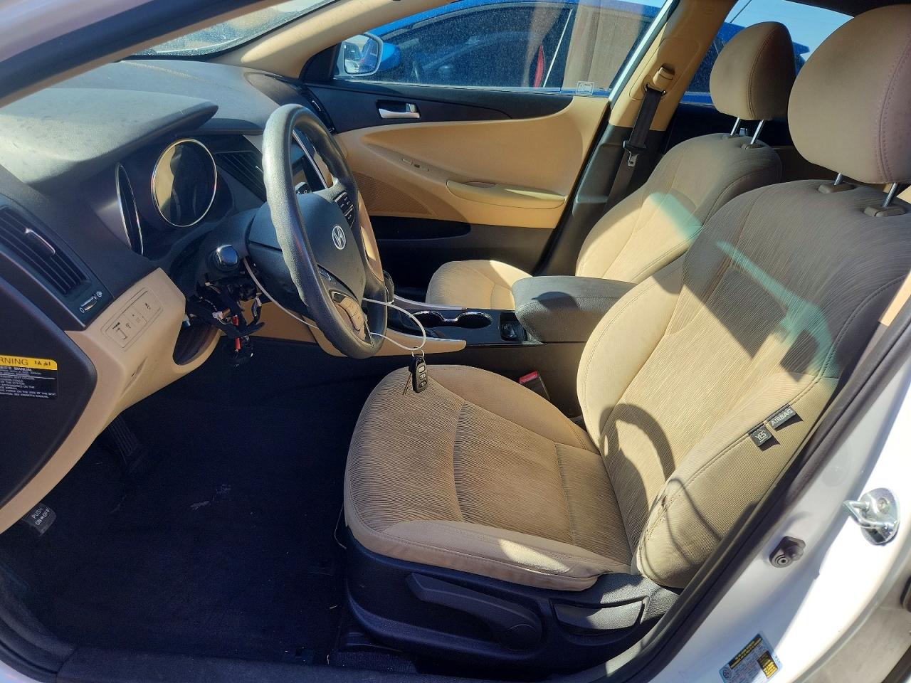 2013 Hyundai Sonata Gls White vin: 5NPEB4AC3DH518807