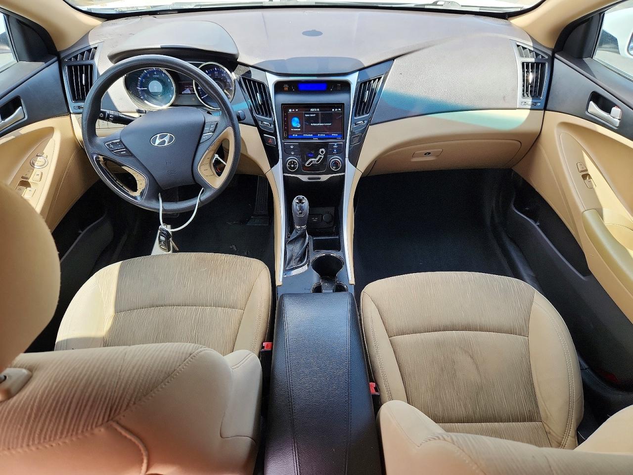 2013 Hyundai Sonata Gls White vin: 5NPEB4AC3DH518807