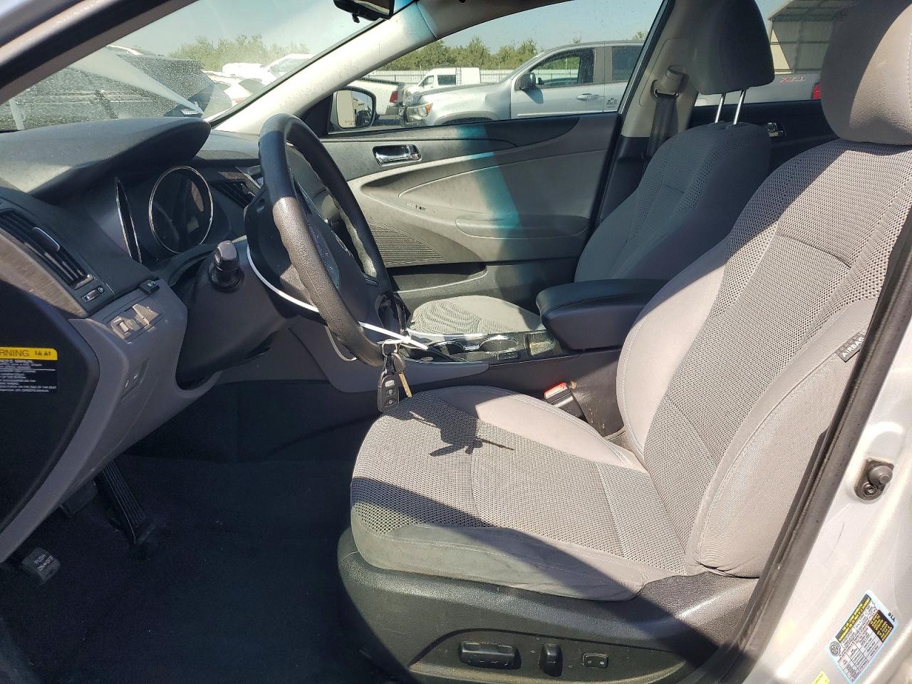 2013 Hyundai Sonata Gls Silver vin: 5NPEB4AC3DH522372