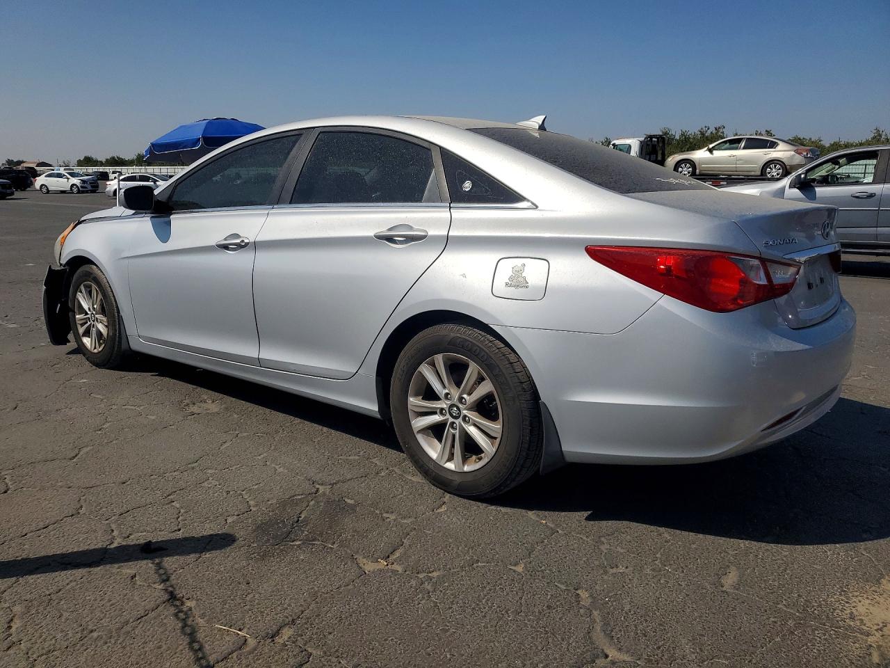2013 Hyundai Sonata Gls Silver vin: 5NPEB4AC3DH522372