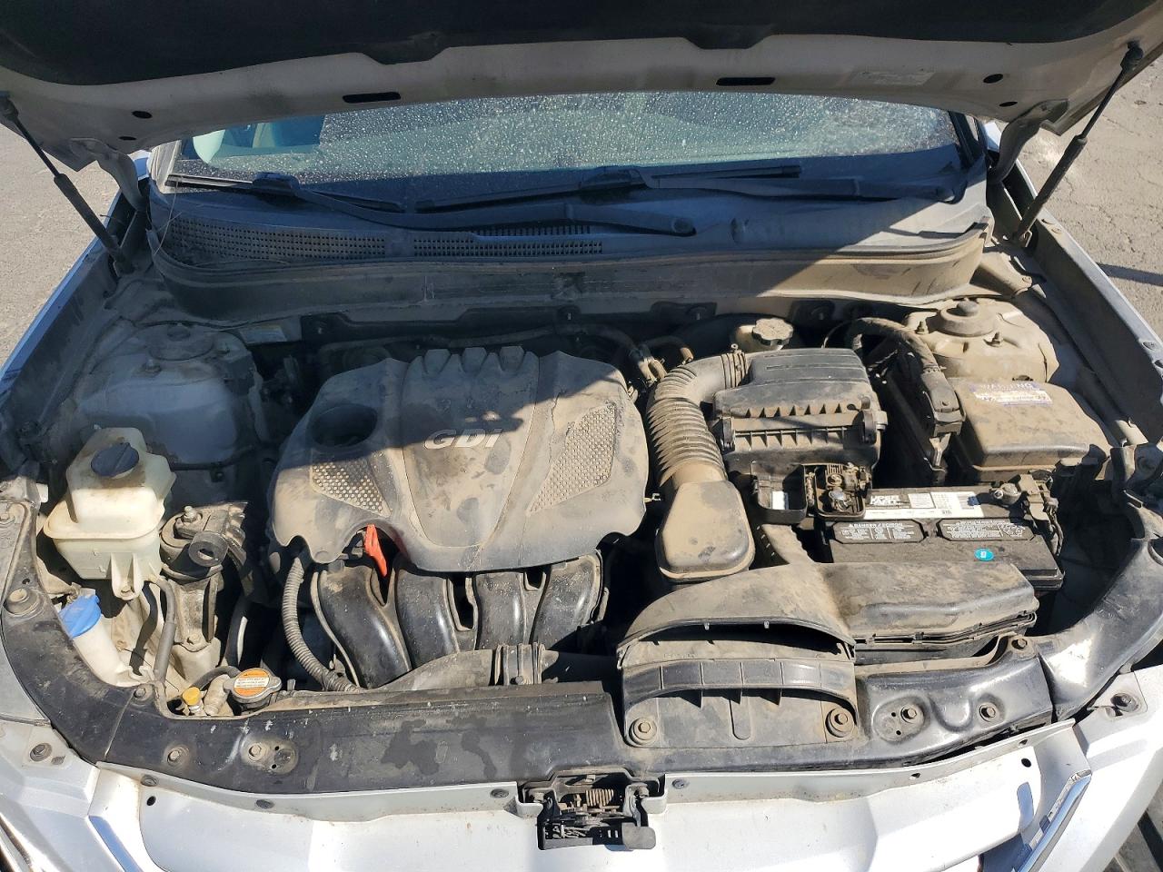 2013 Hyundai Sonata Gls Silver vin: 5NPEB4AC3DH522372