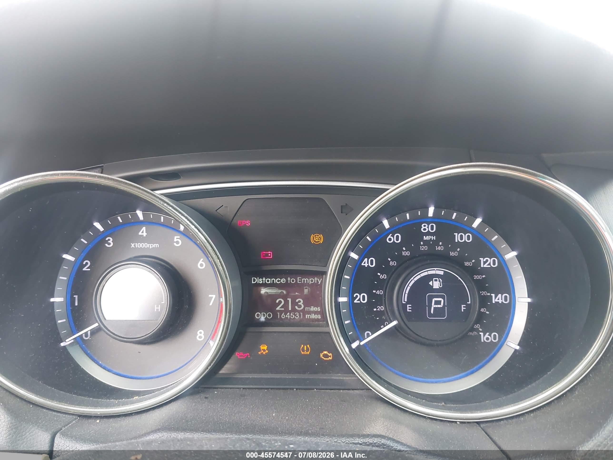 2013 Hyundai Sonata Gls White vin: 5NPEB4AC3DH536577
