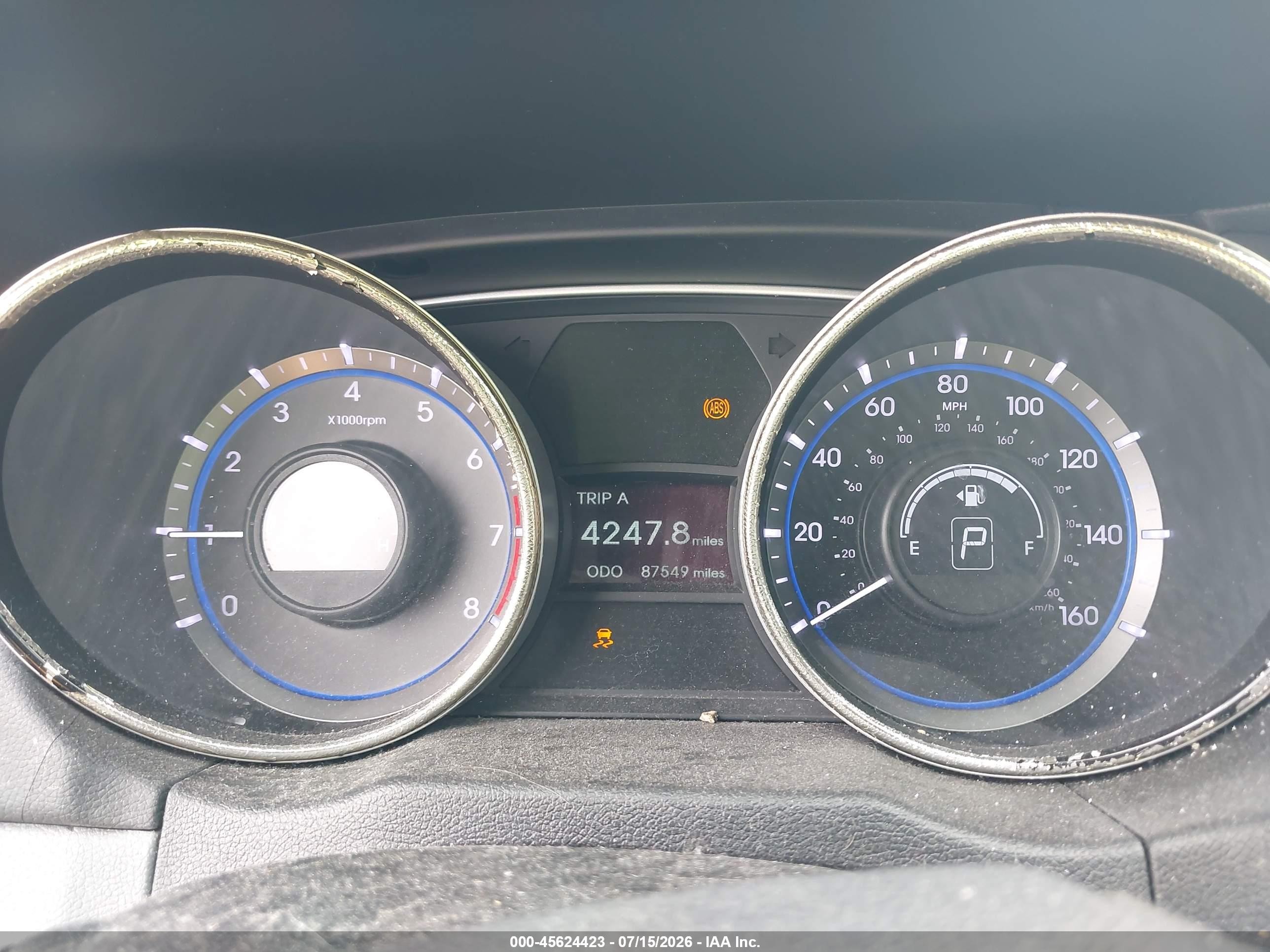 2013 Hyundai Sonata Gls Blue vin: 5NPEB4AC3DH544985