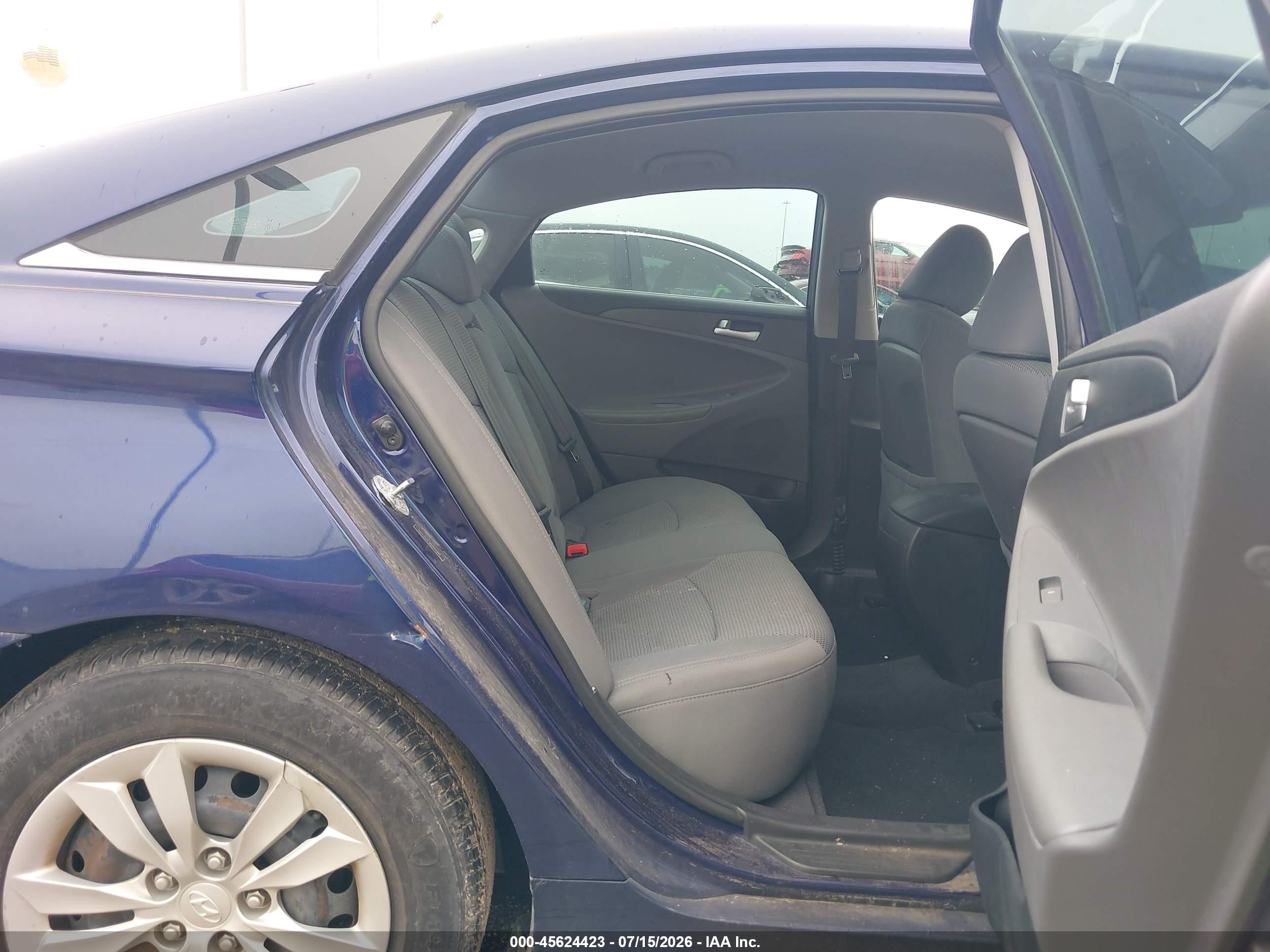 2013 Hyundai Sonata Gls Blue vin: 5NPEB4AC3DH544985